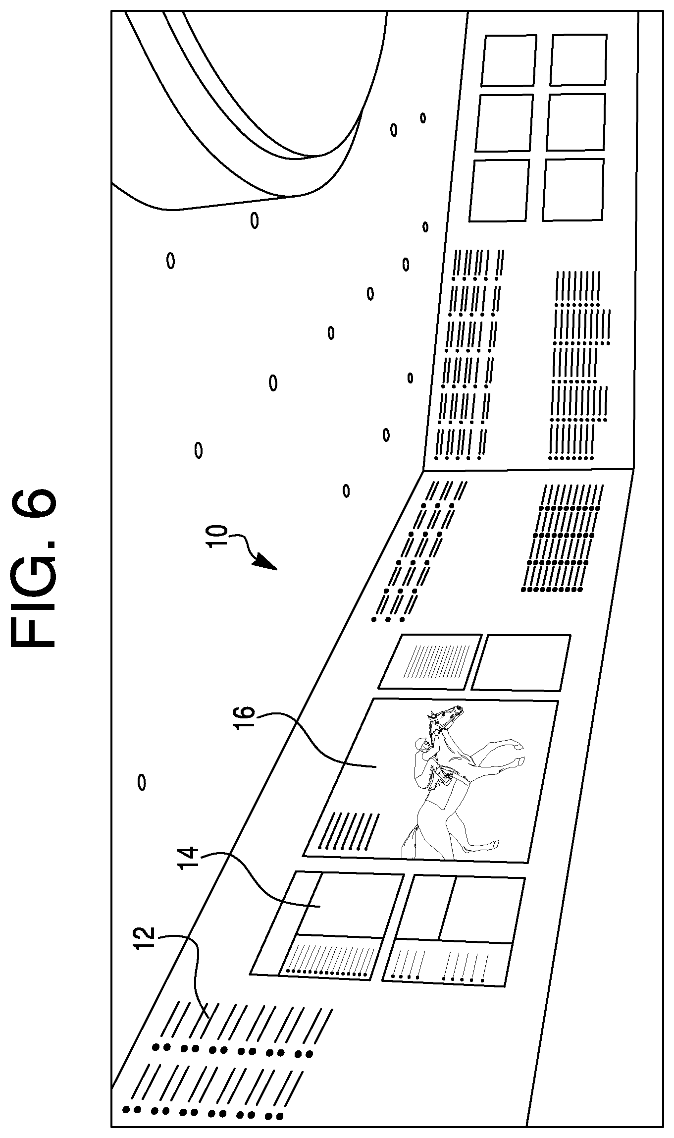 Patent US11782667 Figure 5 – Multi-panel, multi-communication video wall and system and method for seamlessly isolating one or more panels for individual user interaction