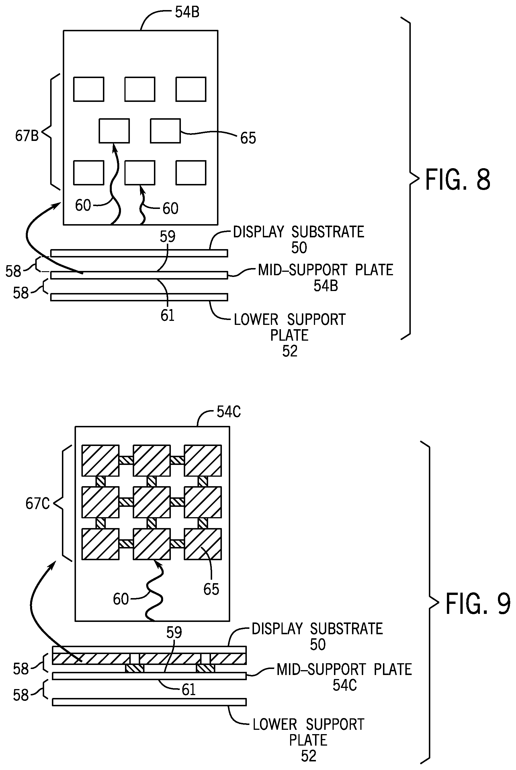 Patent US11782668 Figure 6 – Electromagnetic band gap structures