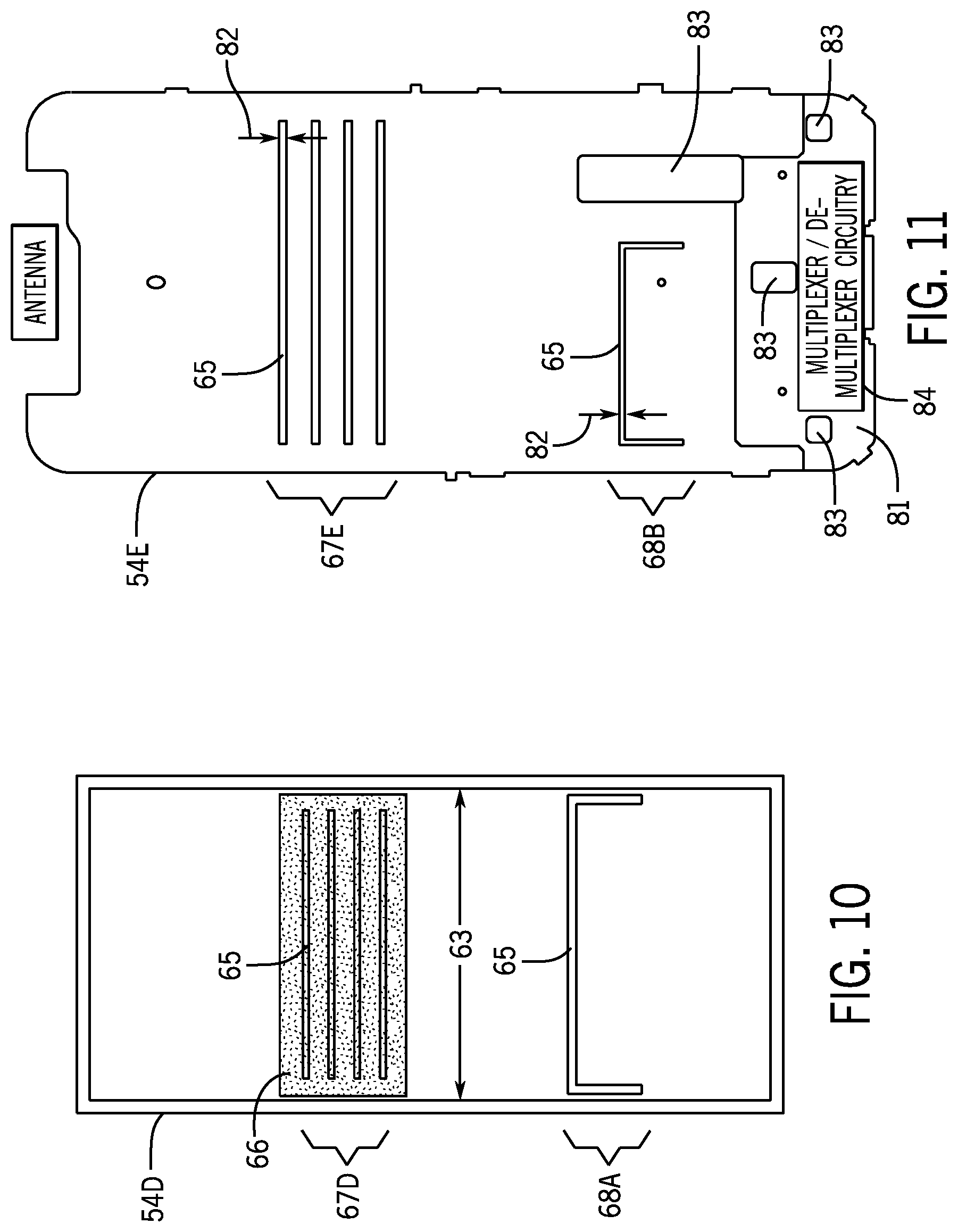 Patent US11782668 Figure 7 – Electromagnetic band gap structures
