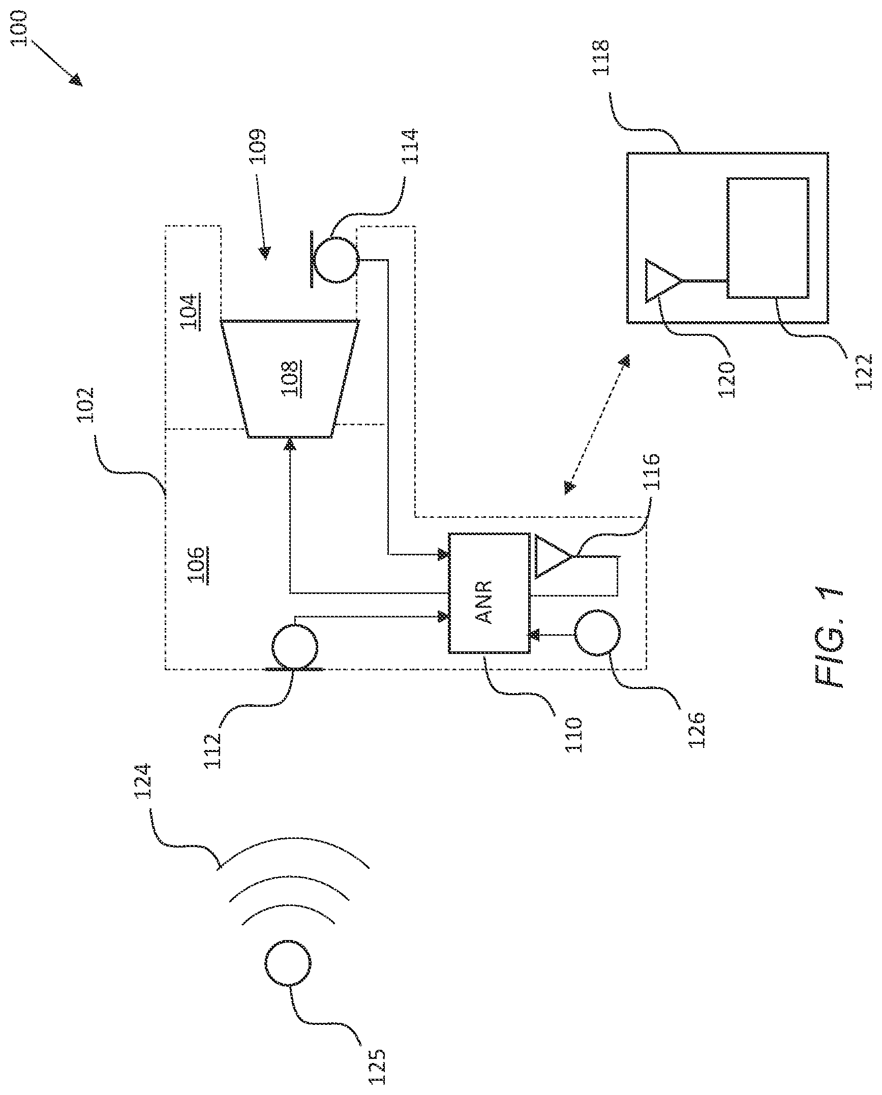 Patent US11782673 Figure 1 – Controlling audio output