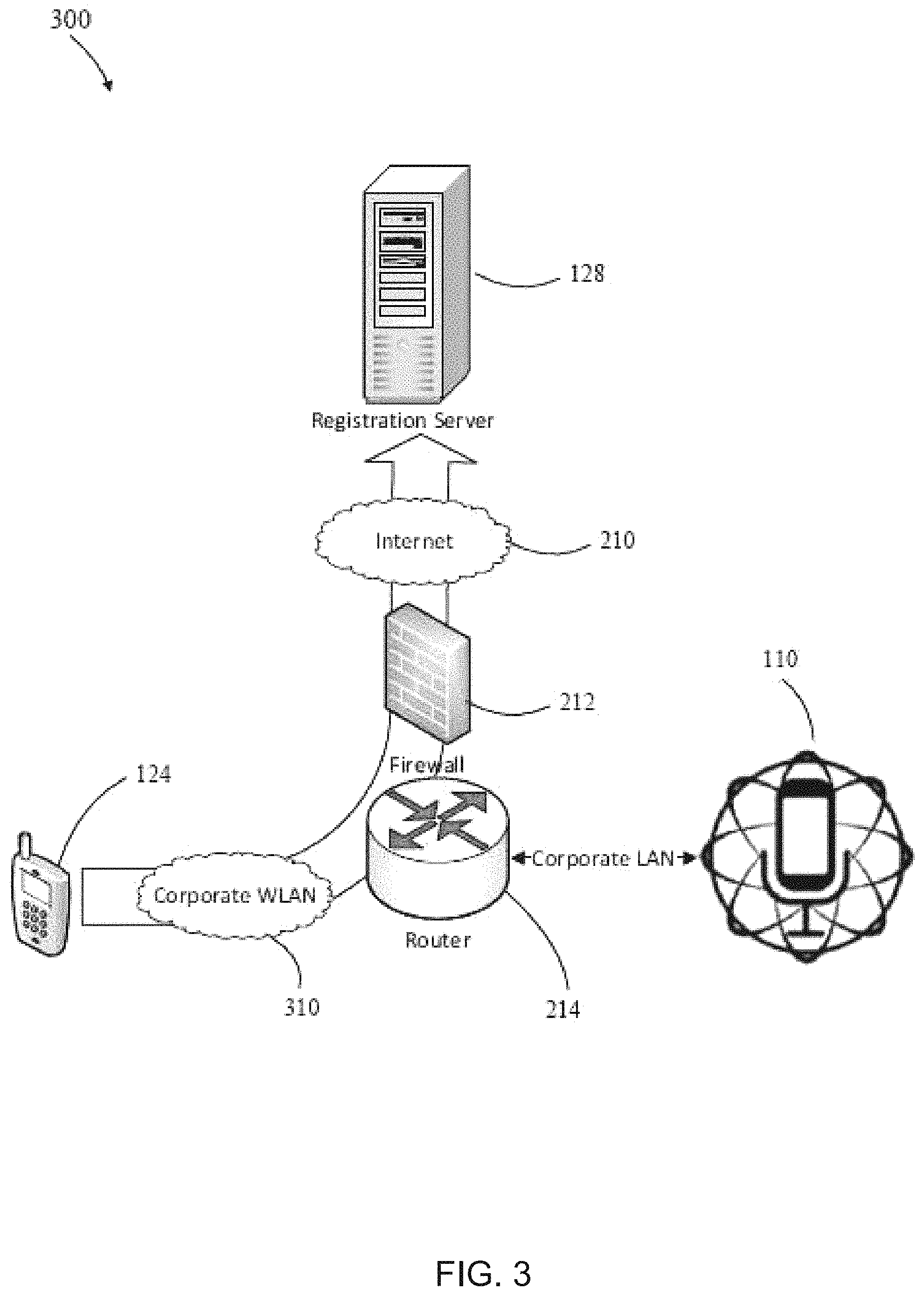 Patent US11782674 Figure 3 – Centrally controlling communication at a venue