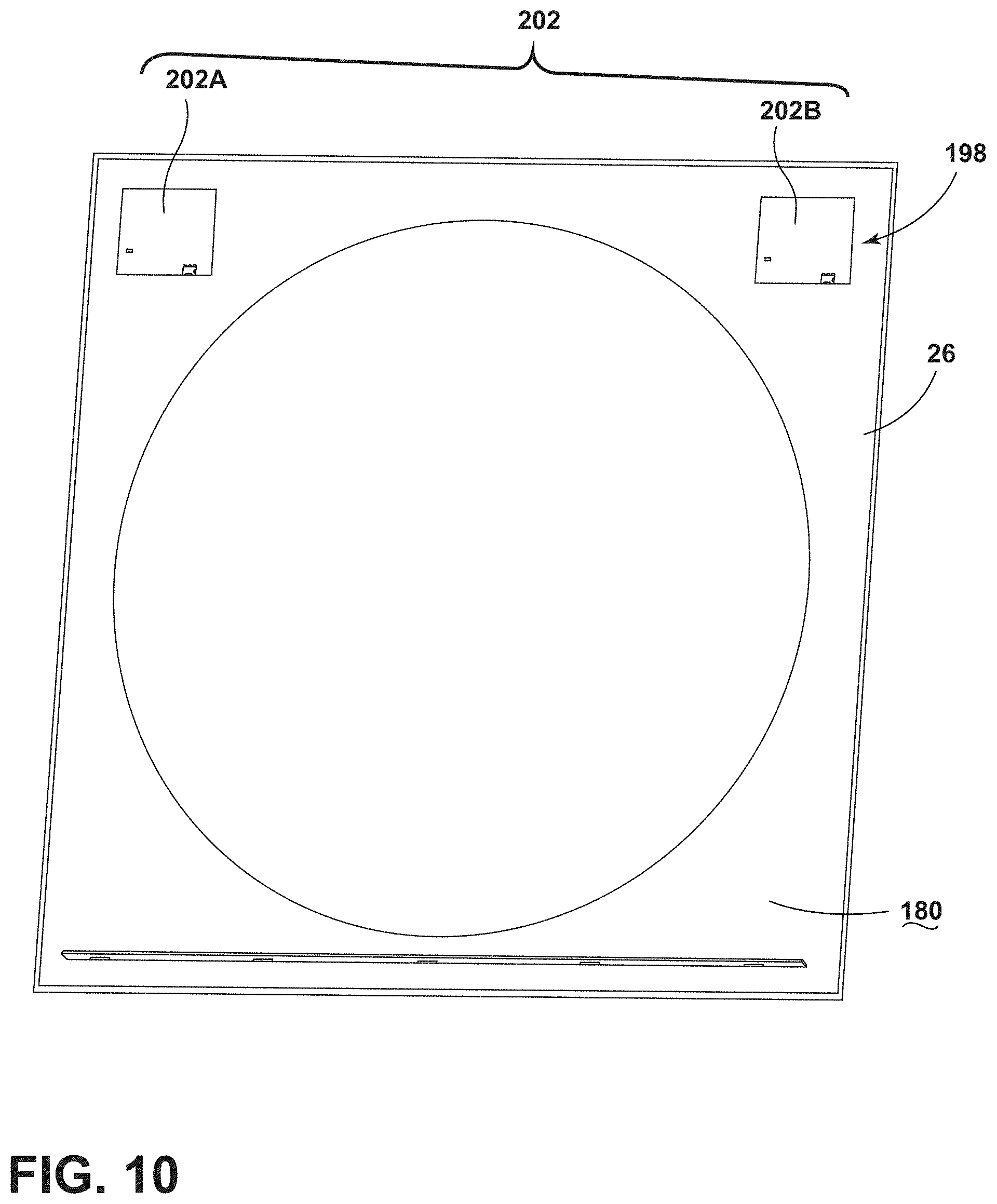Patent US11782677 Figure 10 – User-interface system for a laundry appliance