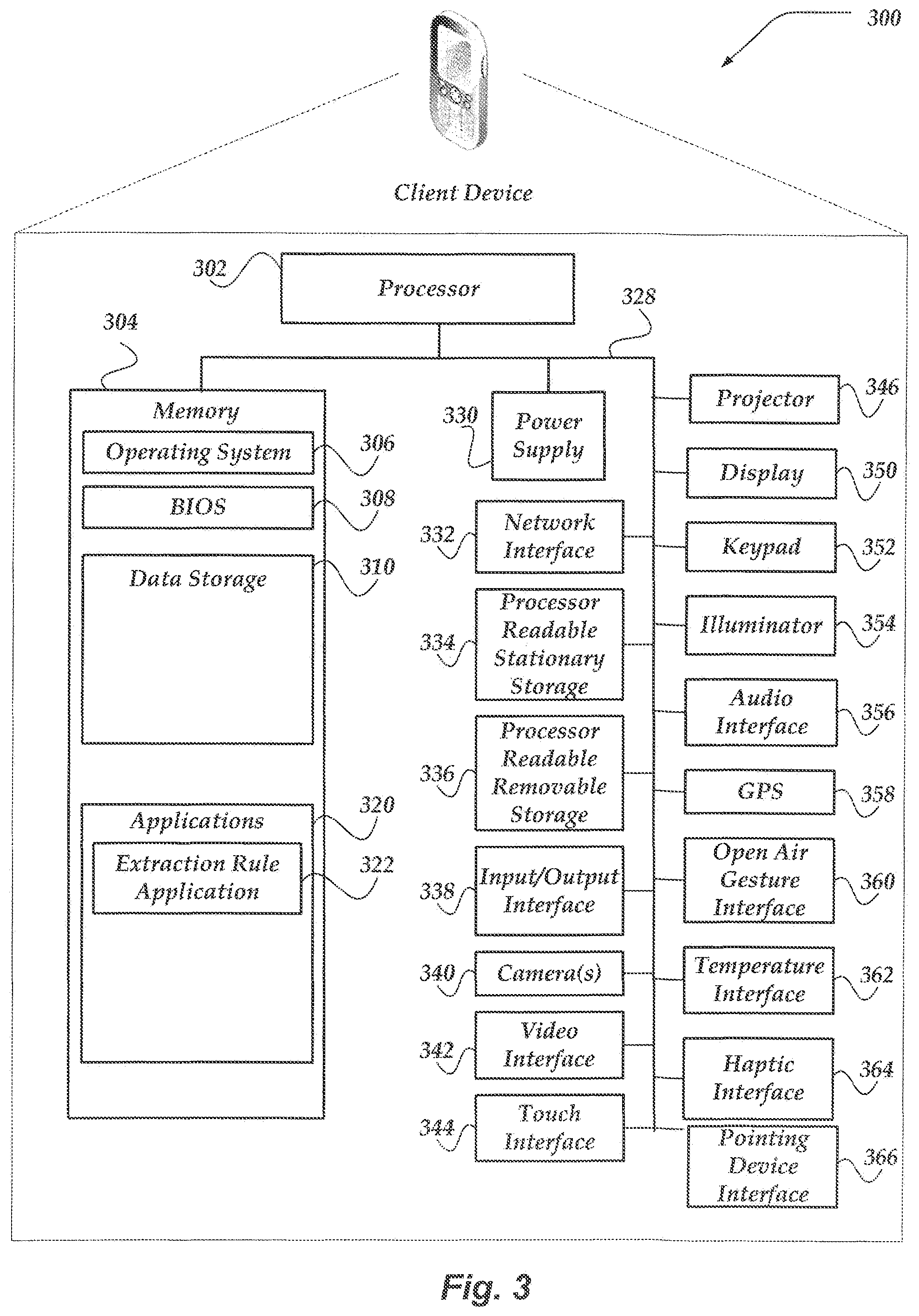 Patent US11782678 Figure 4 – Graphical user interface for extraction rules