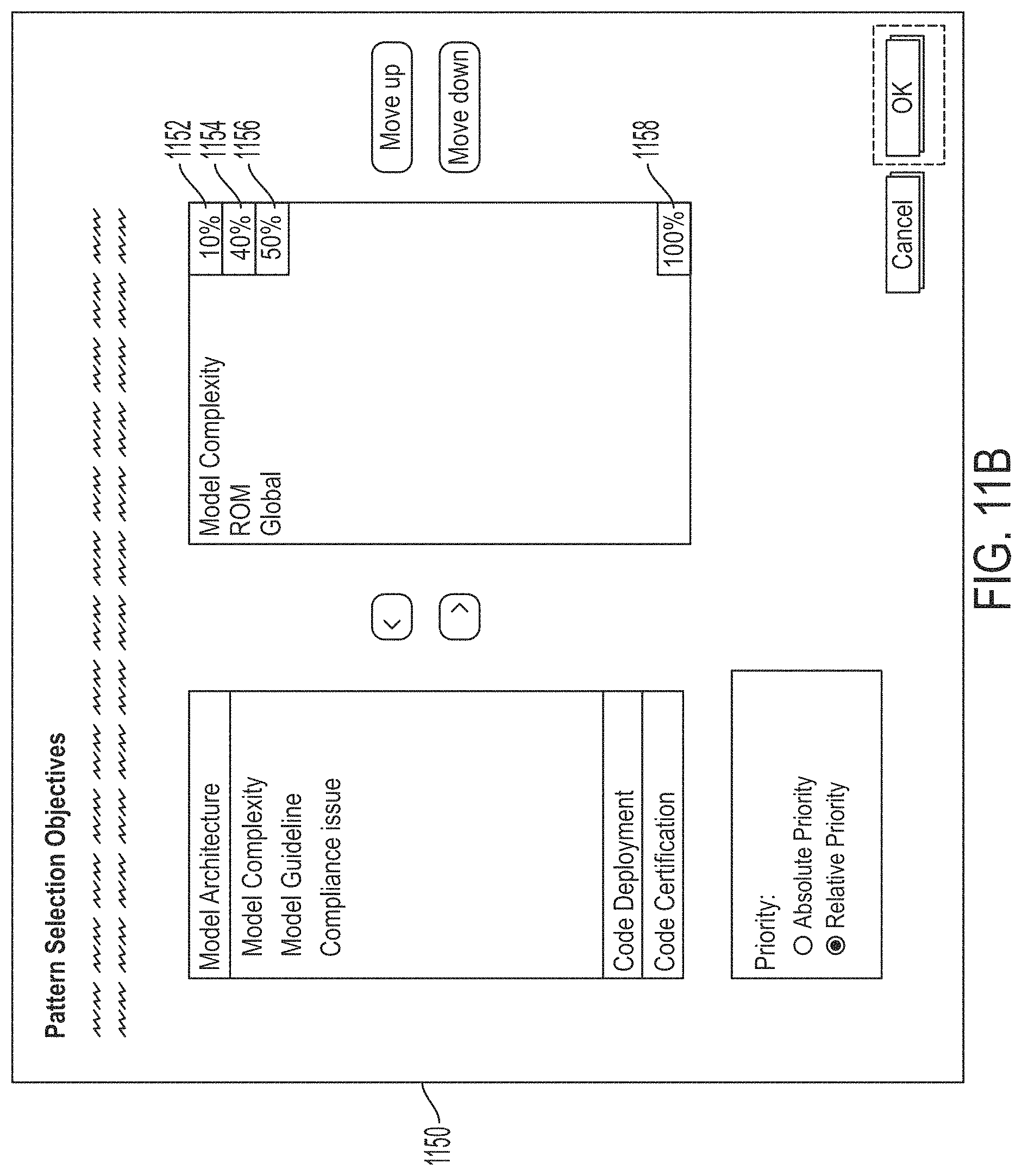 Patent US11782682 Figure 12 – Providing metric data for patterns usable in a modeling environment