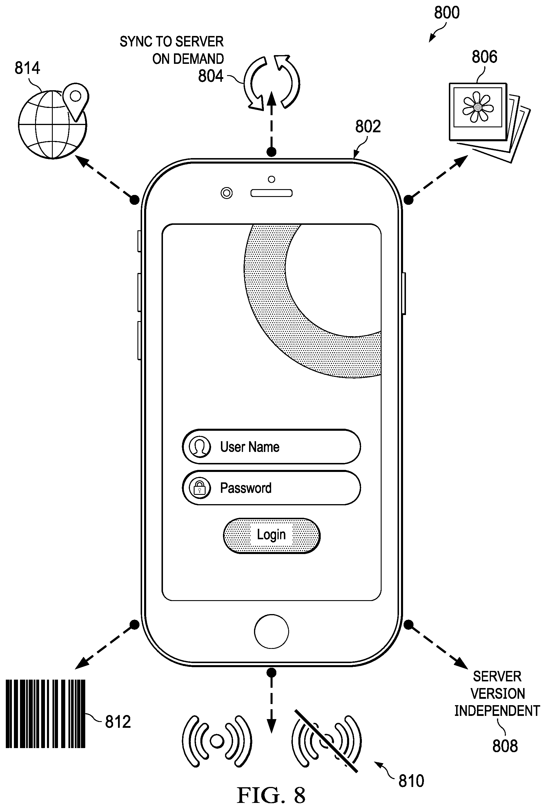 Patent US11782698 Figure 7 – State container synchronization system and method