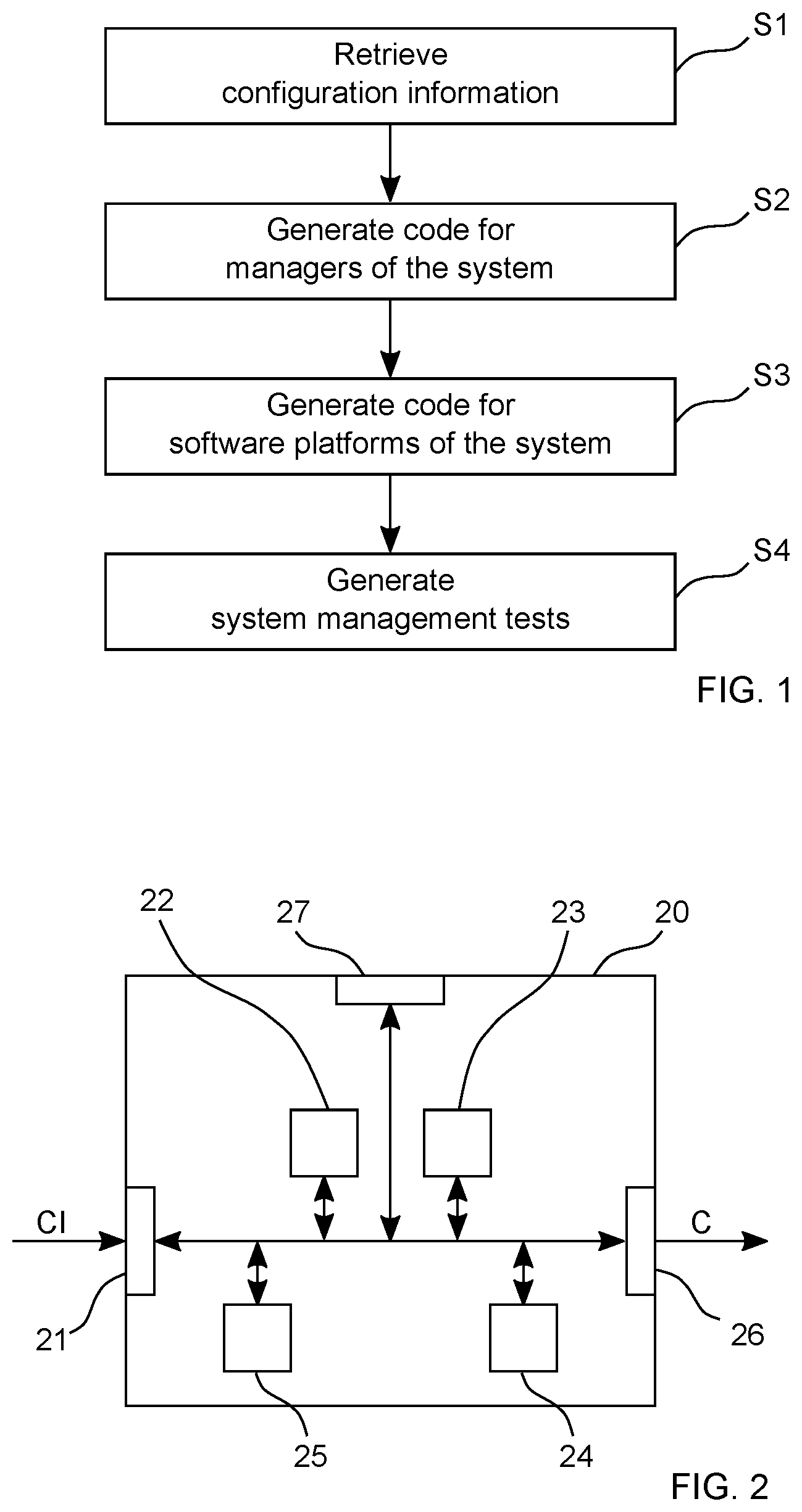 Patent US11782702 Figure 1 – Generation of code for a system