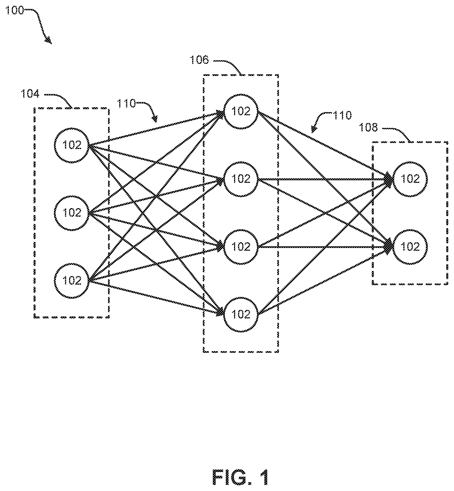 Patent US11782706 Figure 1 – Reconfigurable neural network processing based on subgraph recognition
