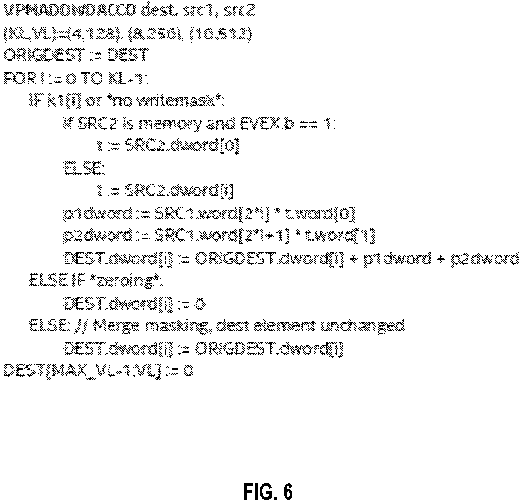 Patent US11782709 Figure 6 – Systems, apparatuses, and methods for addition of partial products