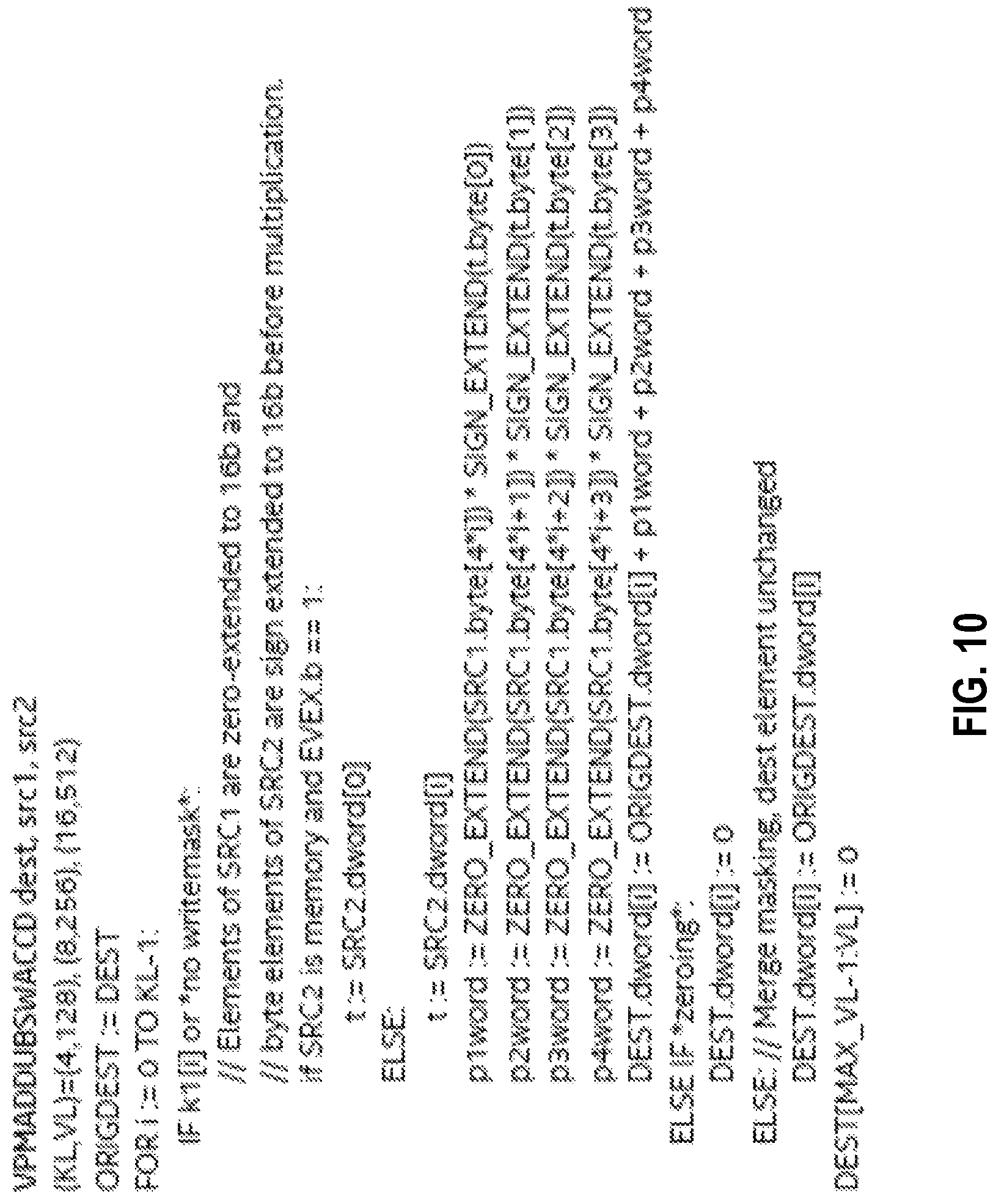 Patent US11782709 Figure 10 – Systems, apparatuses, and methods for addition of partial products
