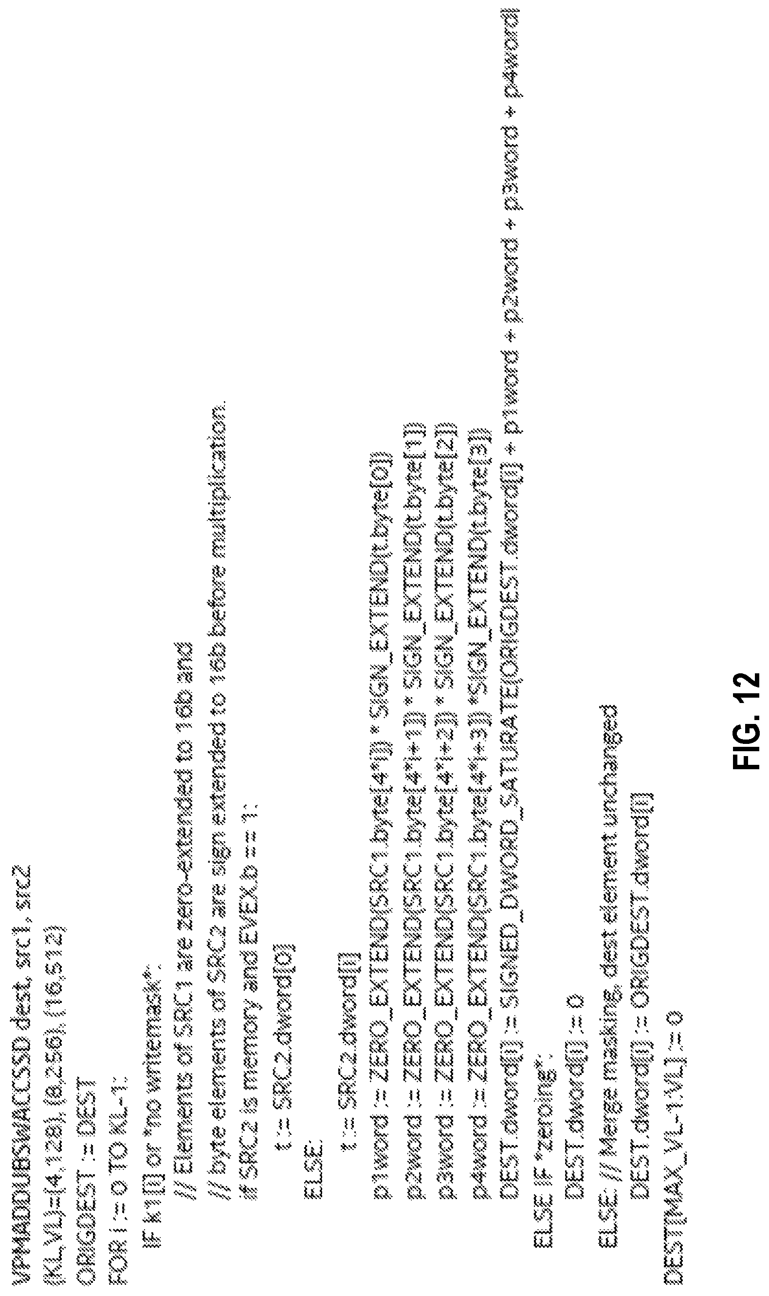 Patent US11782709 Figure 12 – Systems, apparatuses, and methods for addition of partial products