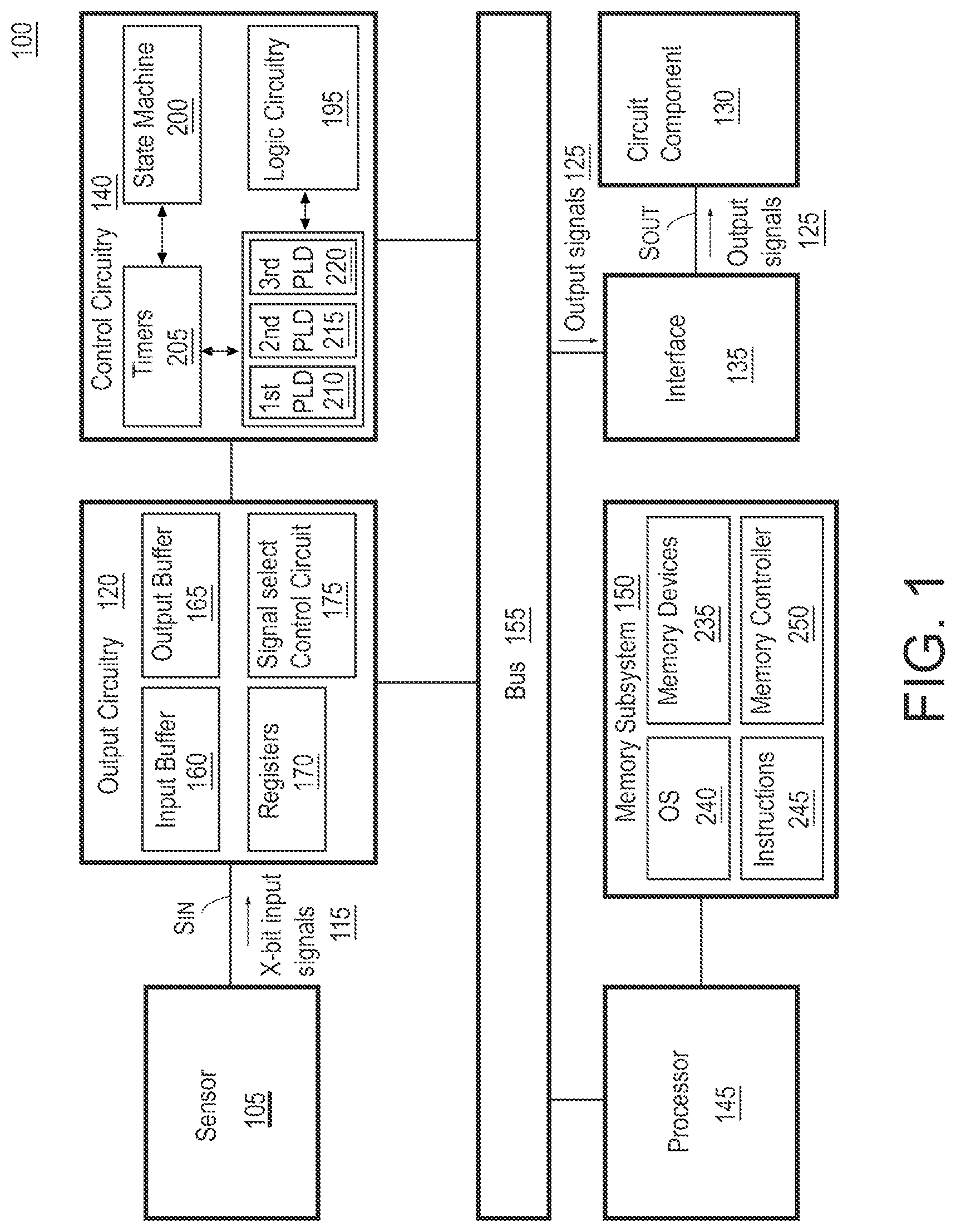 Patent US11782715 — Methods and apparatus for reordering signals — Figure 1