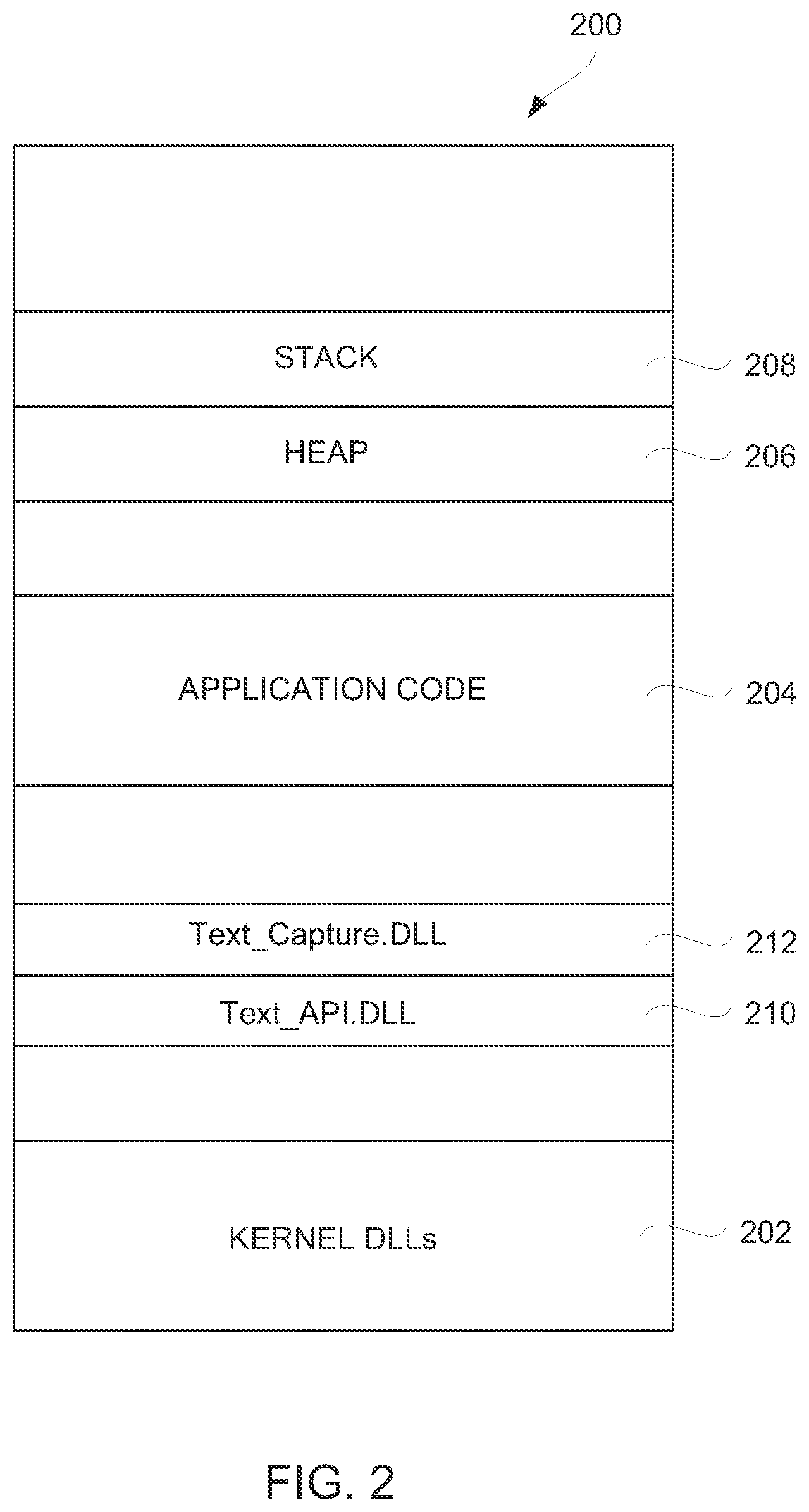 Patent US11782734 Figure 2 – Method and system for text extraction from an application window for robotic process automation