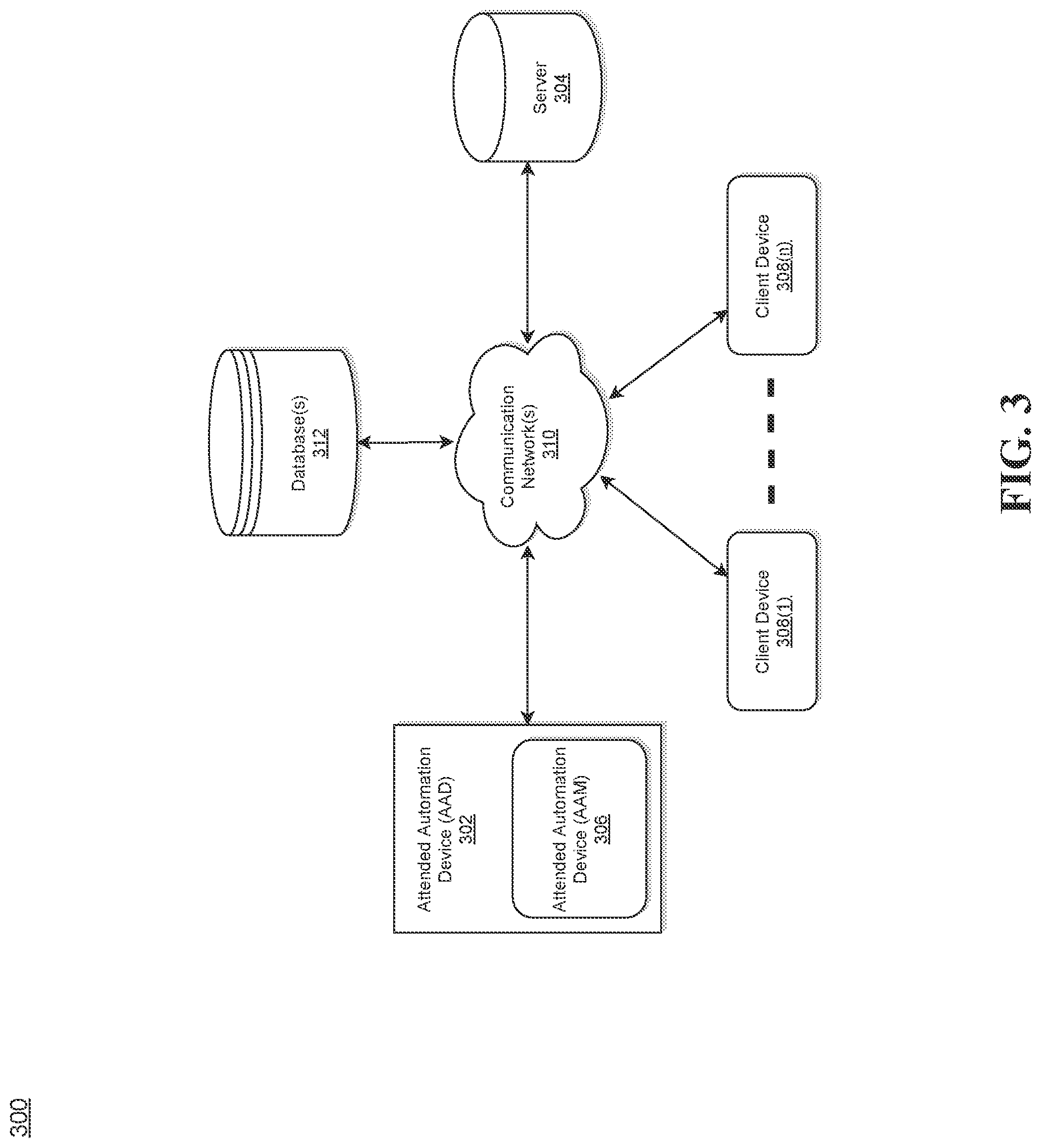 Patent US11782736 Figure 3 – System and method for implementing an attended automation module