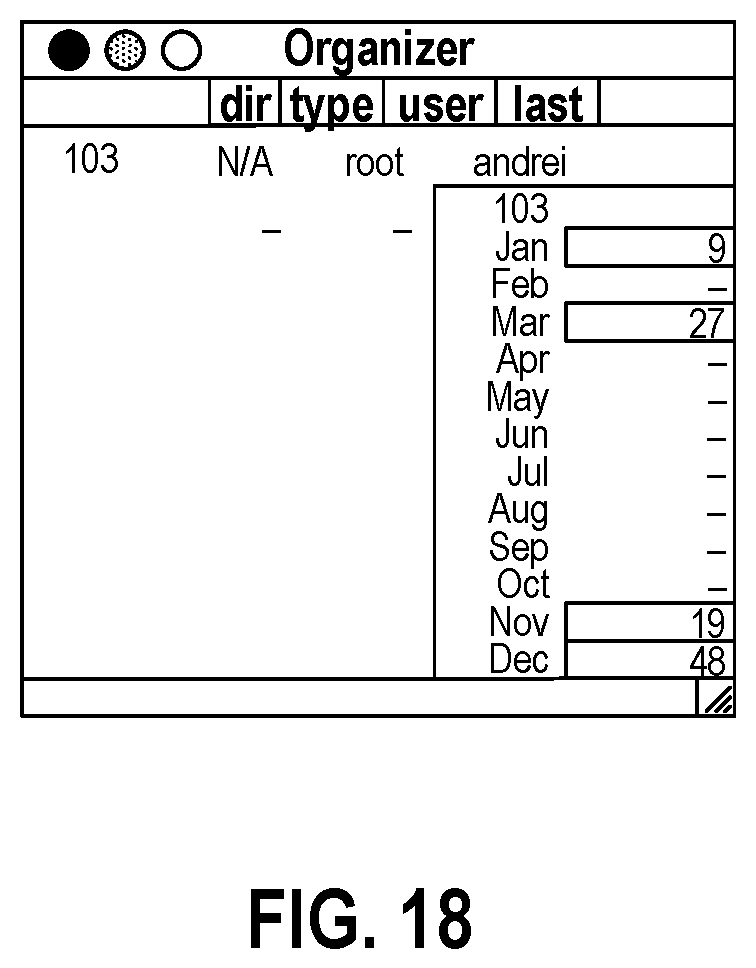Patent US11782738 Figure 14 – Data structures for visualization of hierarchical data