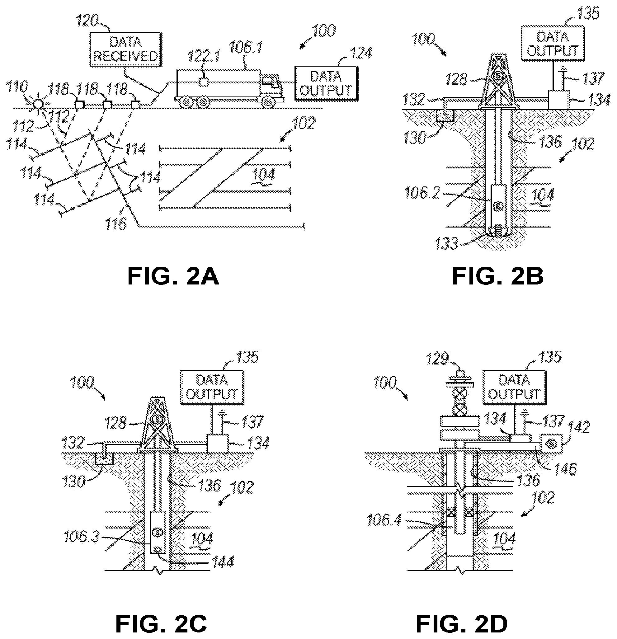 Patent US11782741 Figure 2 – Modeling of fluid introduction and/or fluid extraction elements in simulation of coreflood experiment