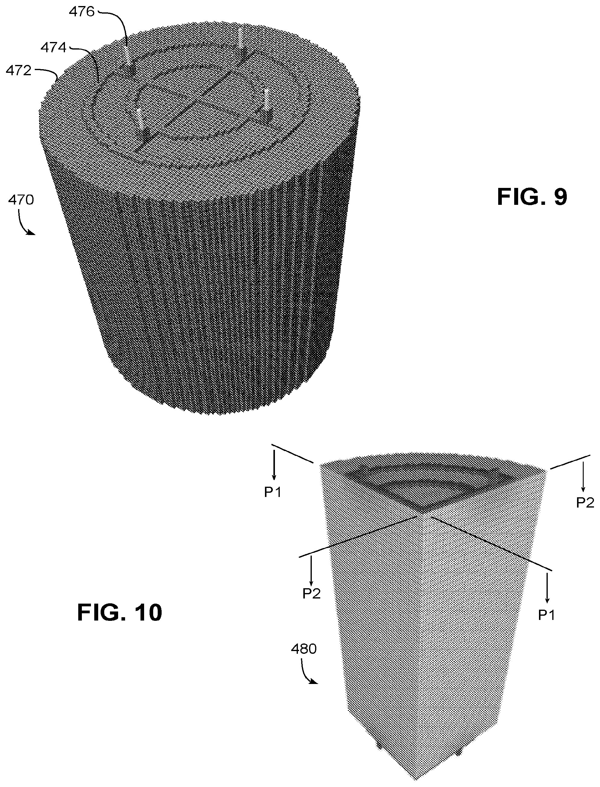 Patent US11782741 Figure 7 – Modeling of fluid introduction and/or fluid extraction elements in simulation of coreflood experiment