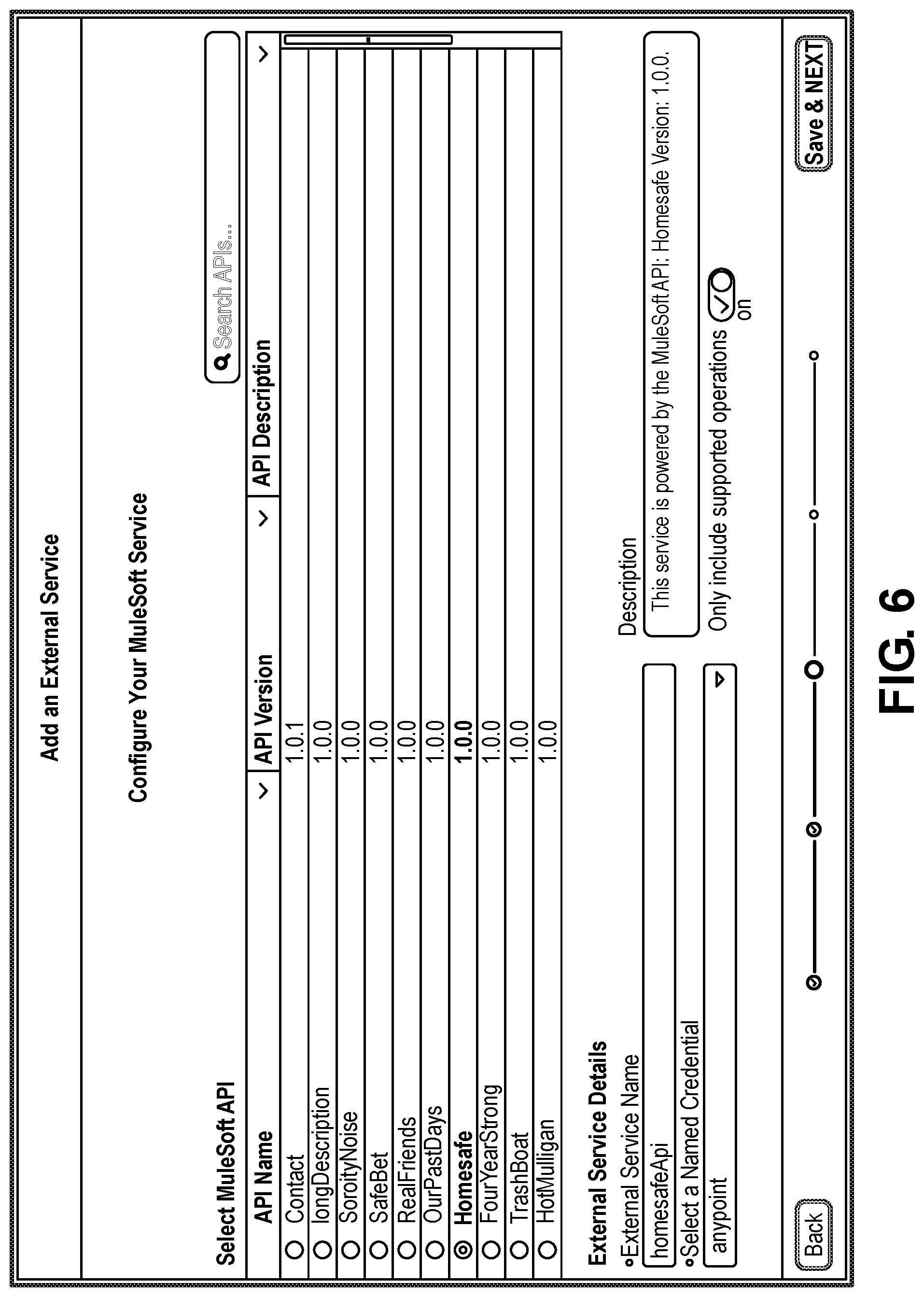 Patent US11782773 Figure 6 – Automated application programing interface importation