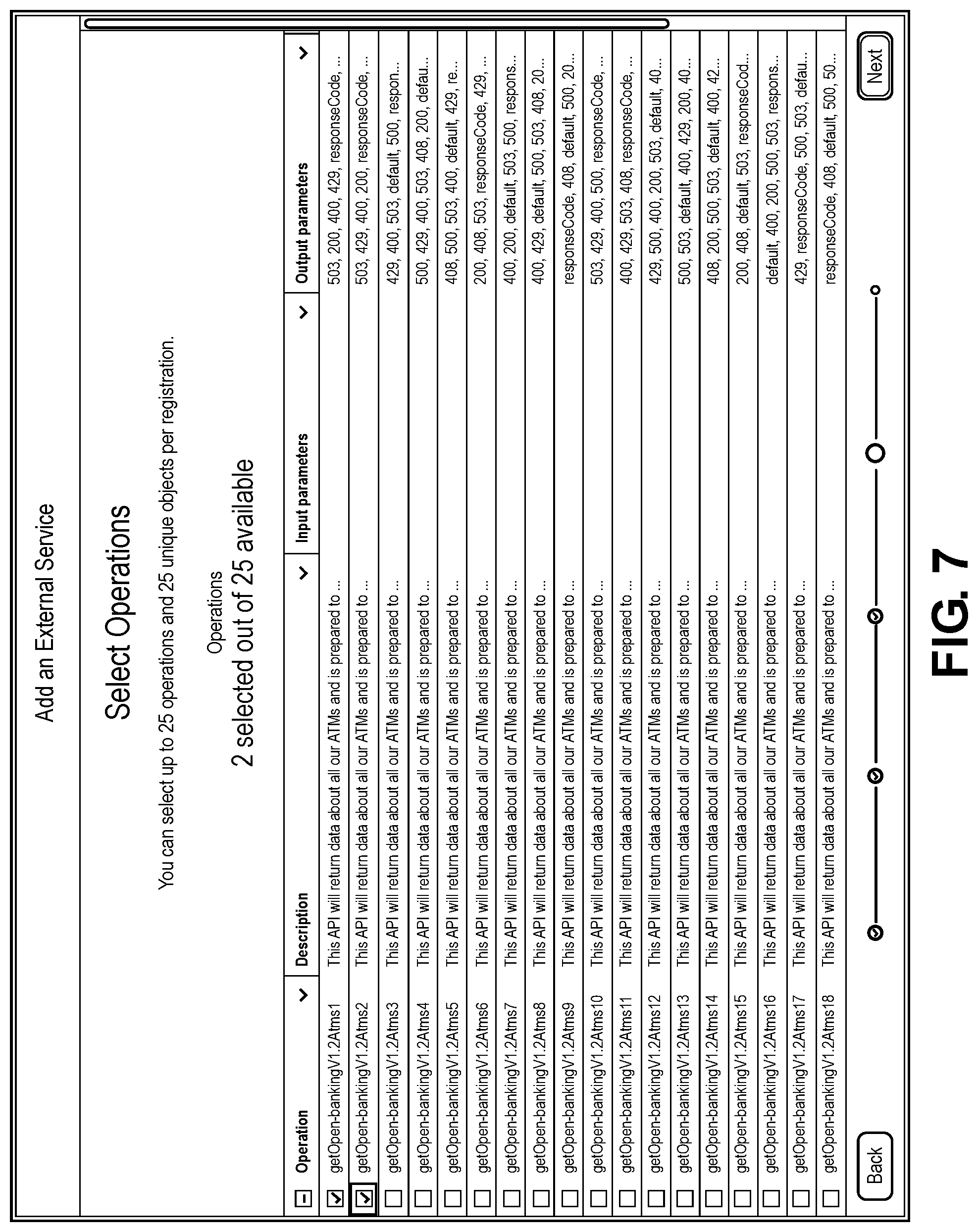 Patent US11782773 Figure 7 – Automated application programing interface importation