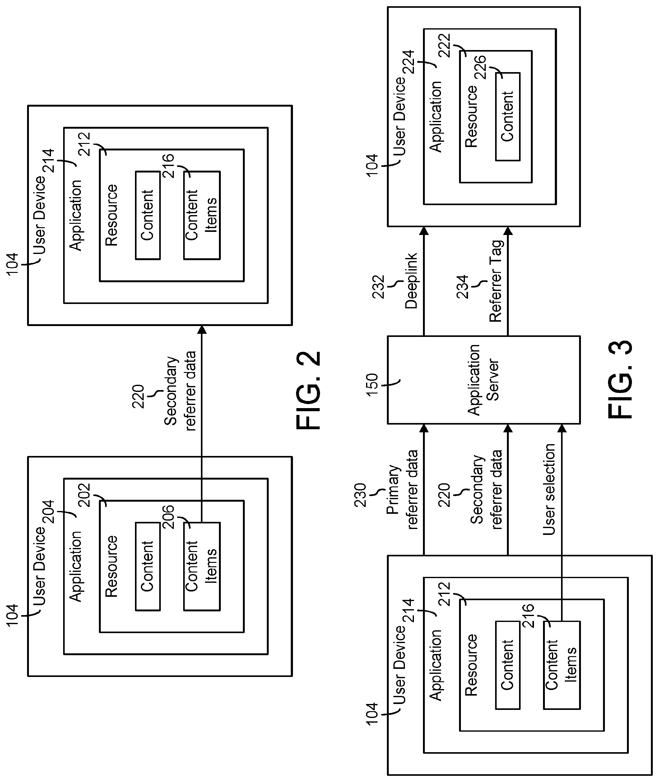 Patent US11782776 Figure 2 – Generating deeplinks for applications based on multi-level referrer data