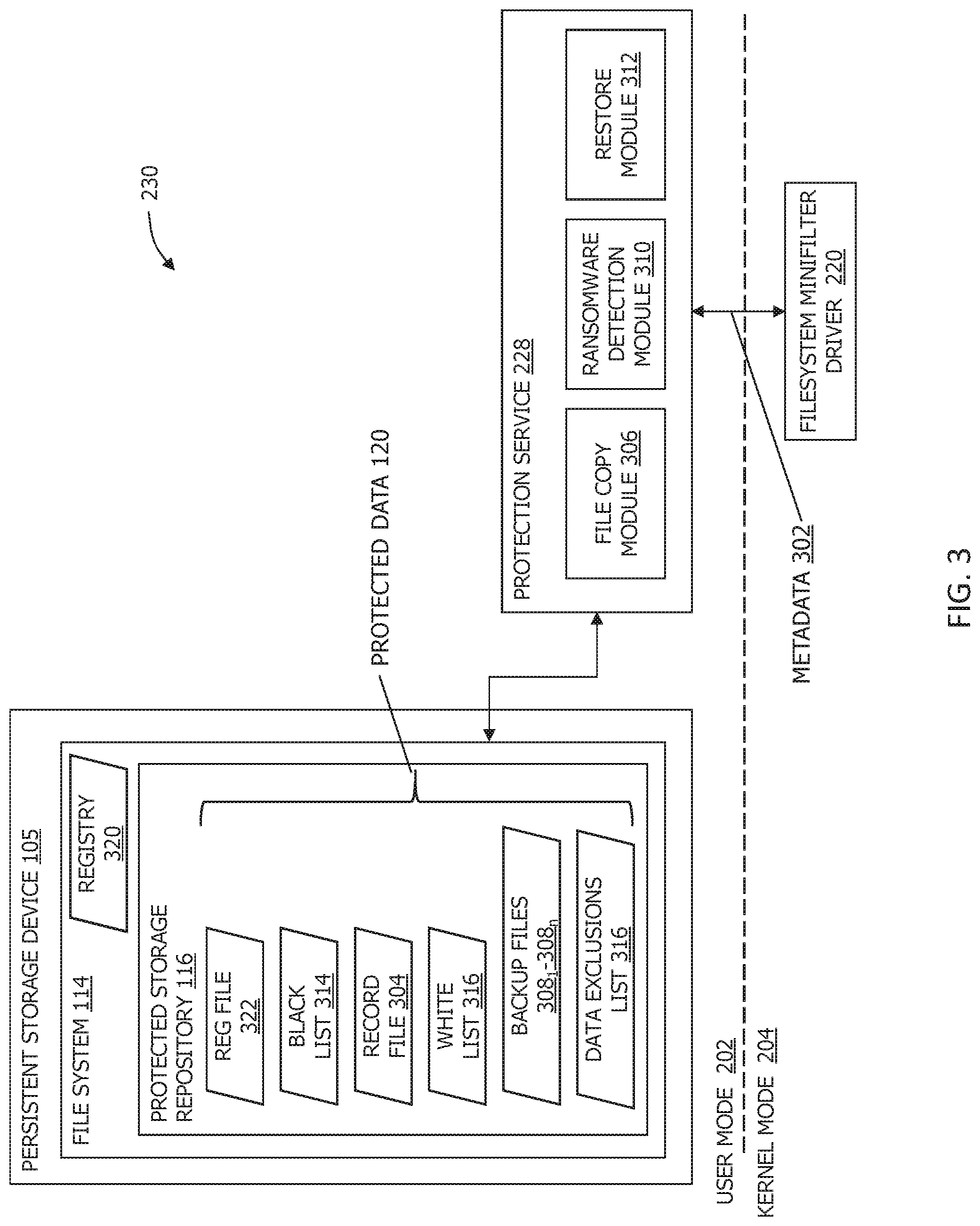 Patent US11782790 Figure 3 – Methods and systems for recognizing unintended file system changes