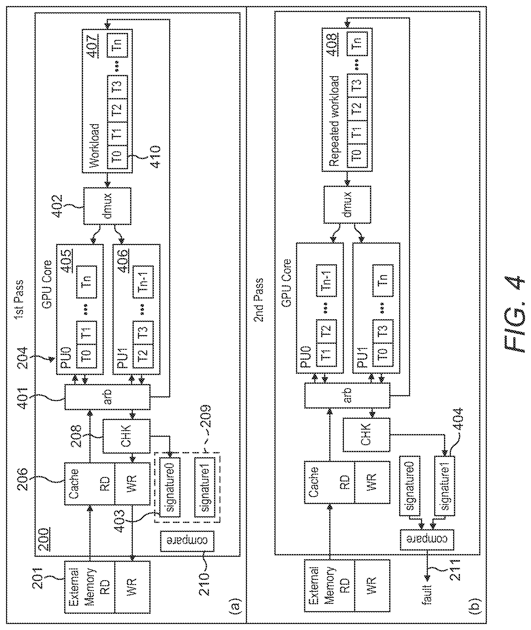 Patent US11782806 Figure 3 – Workload repetition redundancy