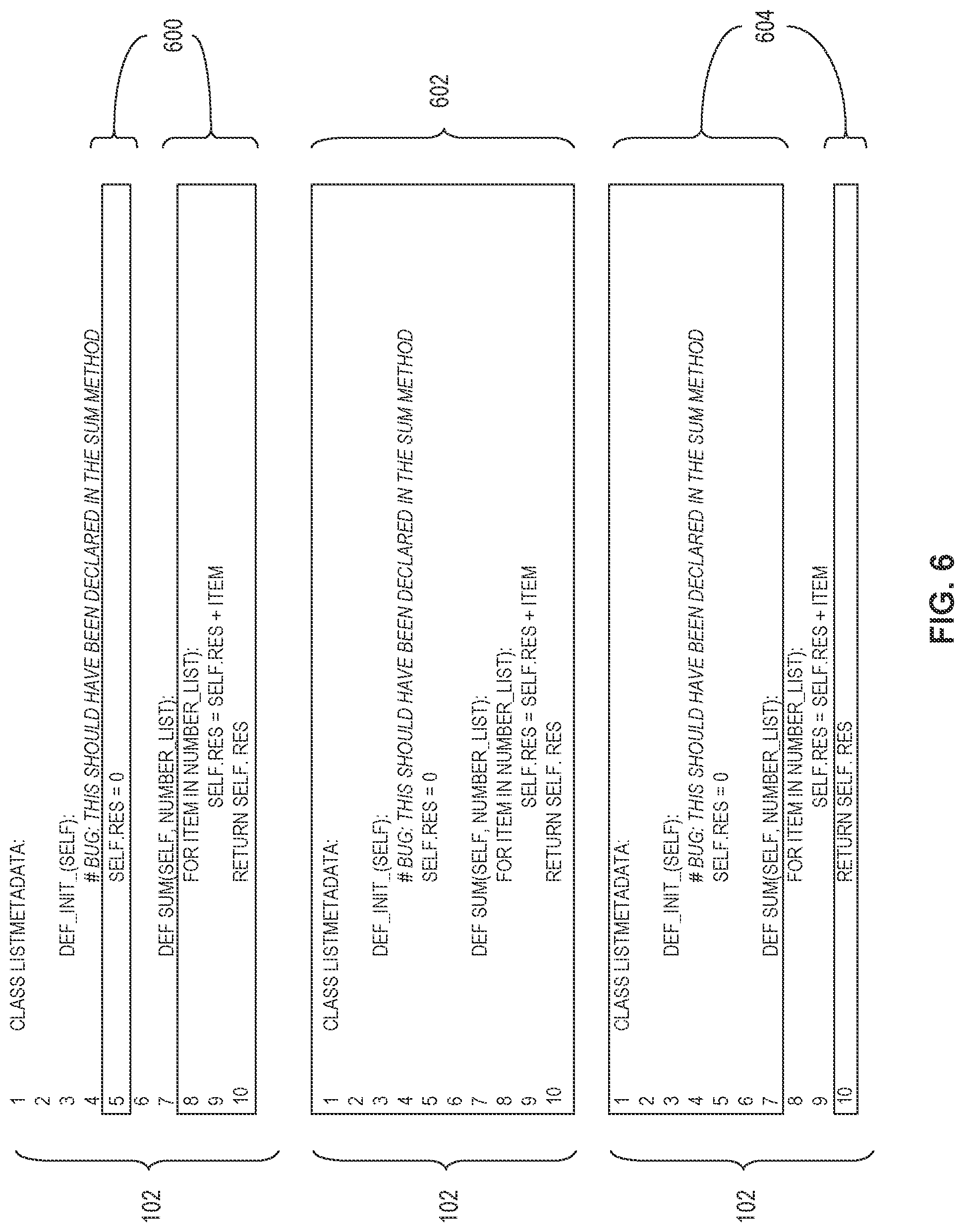 Patent US11782813 Figure 5 – Methods and apparatus to determine refined context for software bug detection and correction