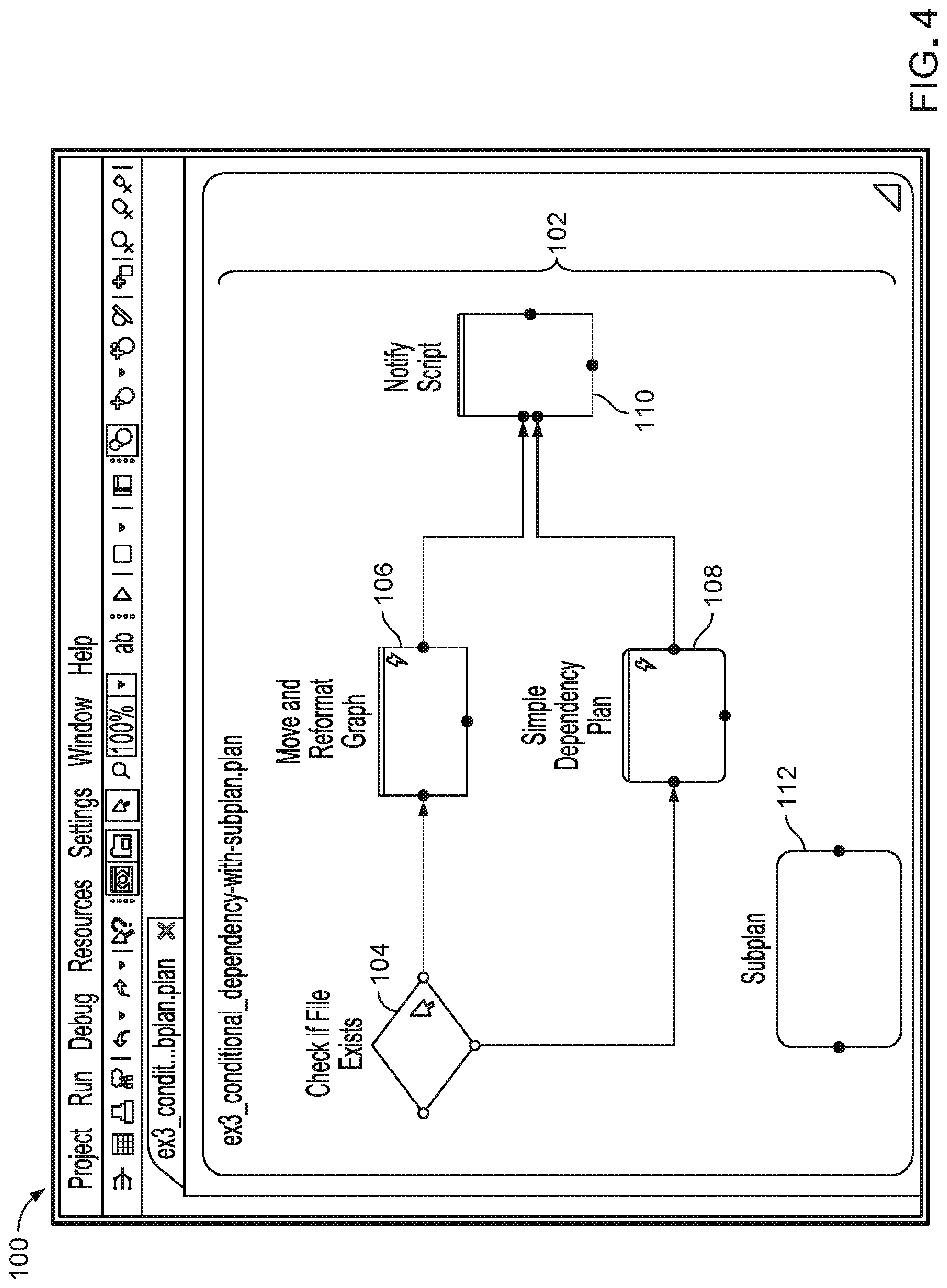 Patent US11782820 Figure 8 – Debugging an executable control flow graph that specifies control flow