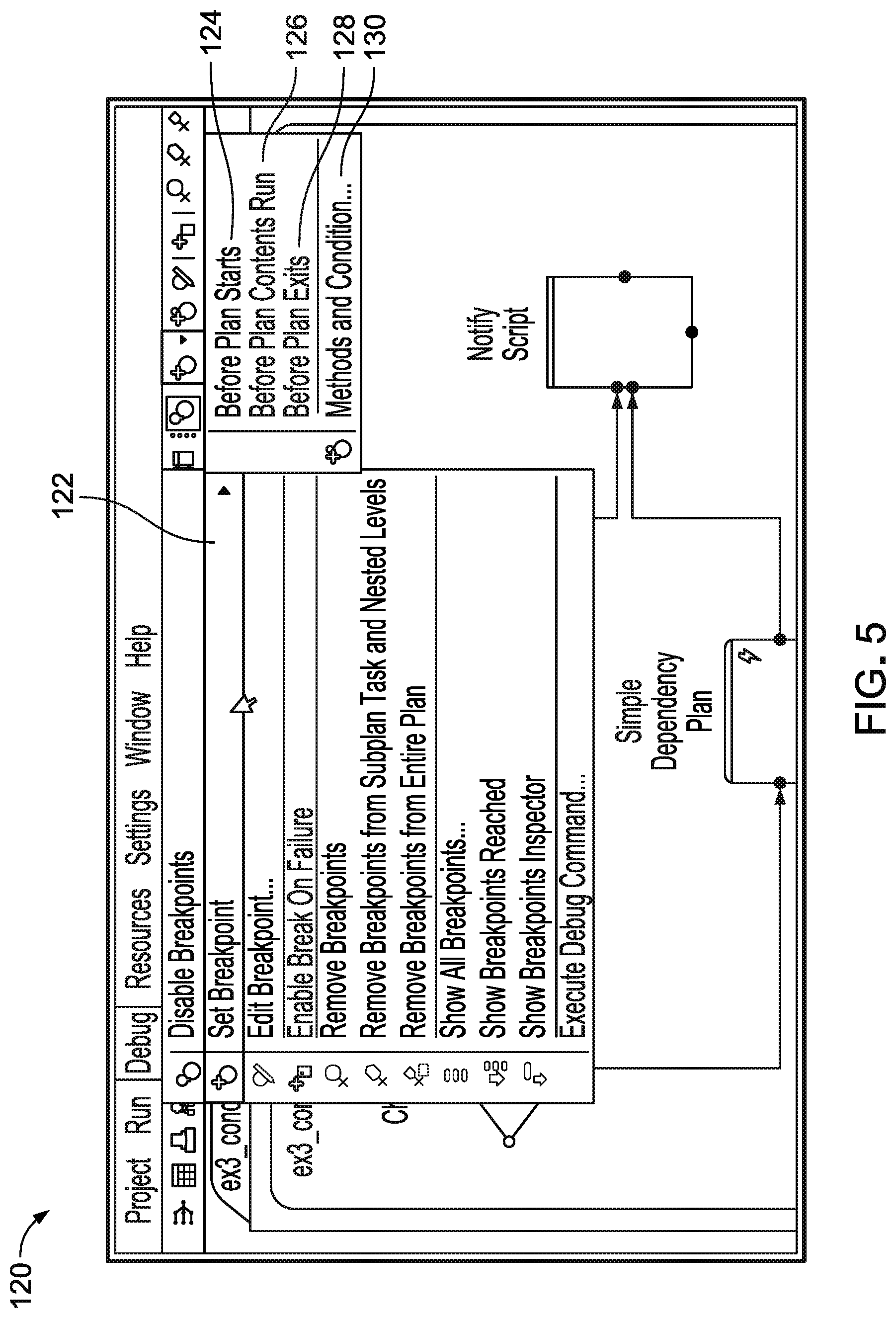 Patent US11782820 Figure 9 – Debugging an executable control flow graph that specifies control flow