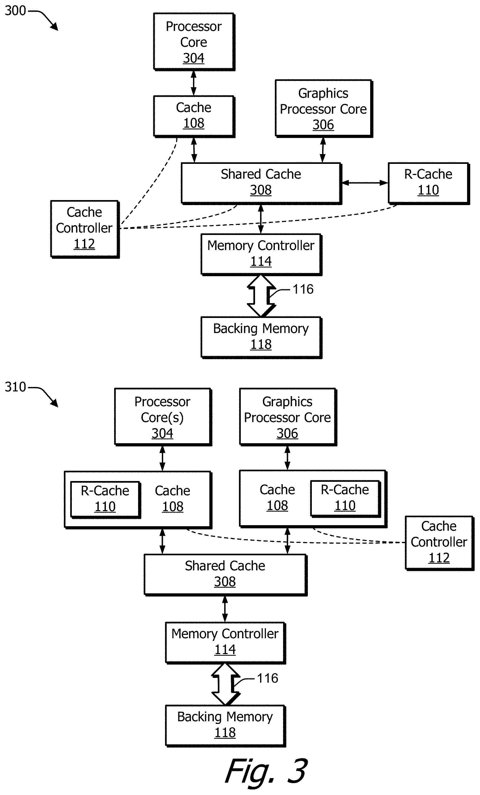 Patent US11782830 Figure 3 – Cache memory with randomized eviction