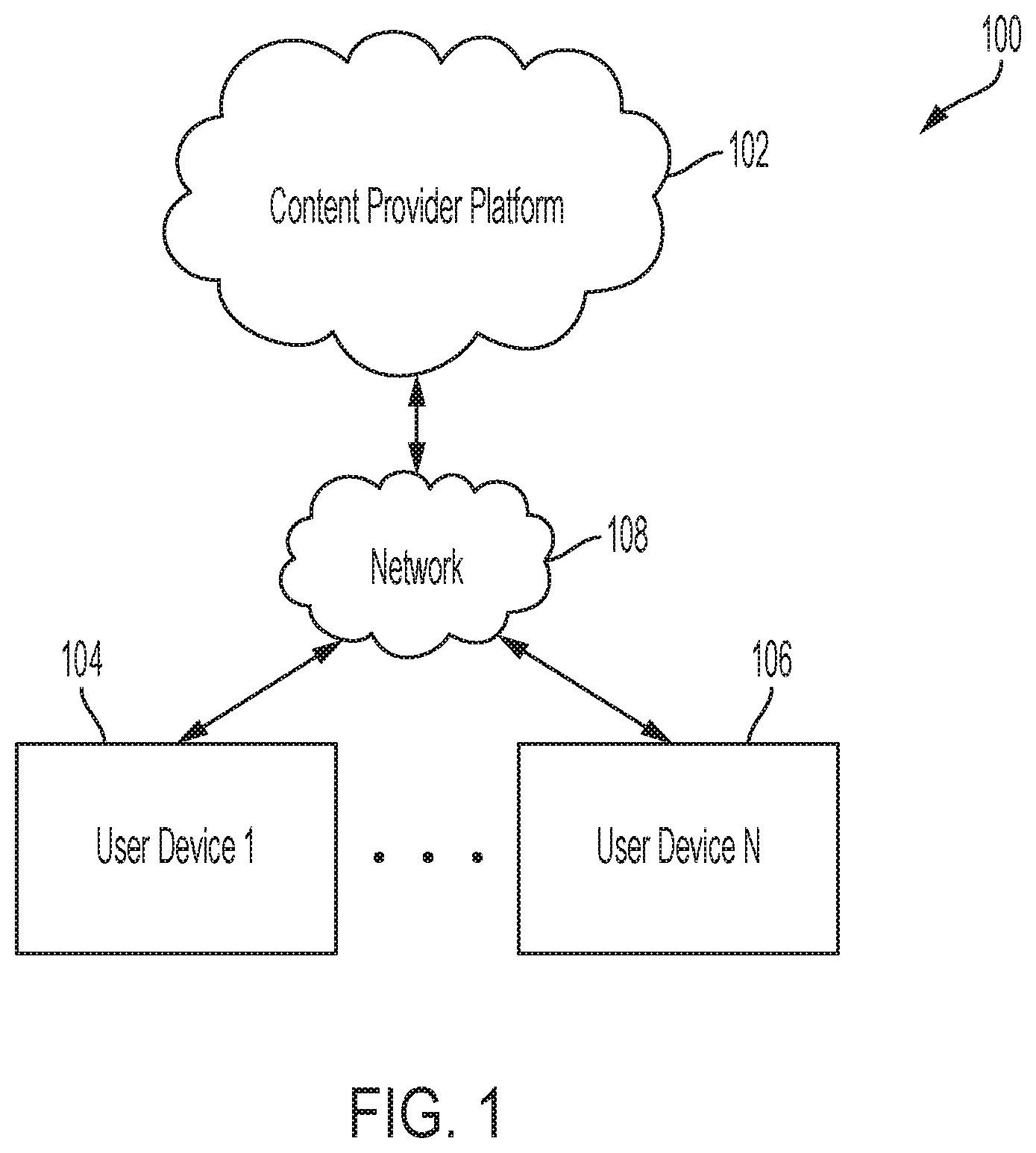 Patent US11782833 Figure 1 – System and method of determining available bandwidth in disaggregated tiered cache for cloud content storage