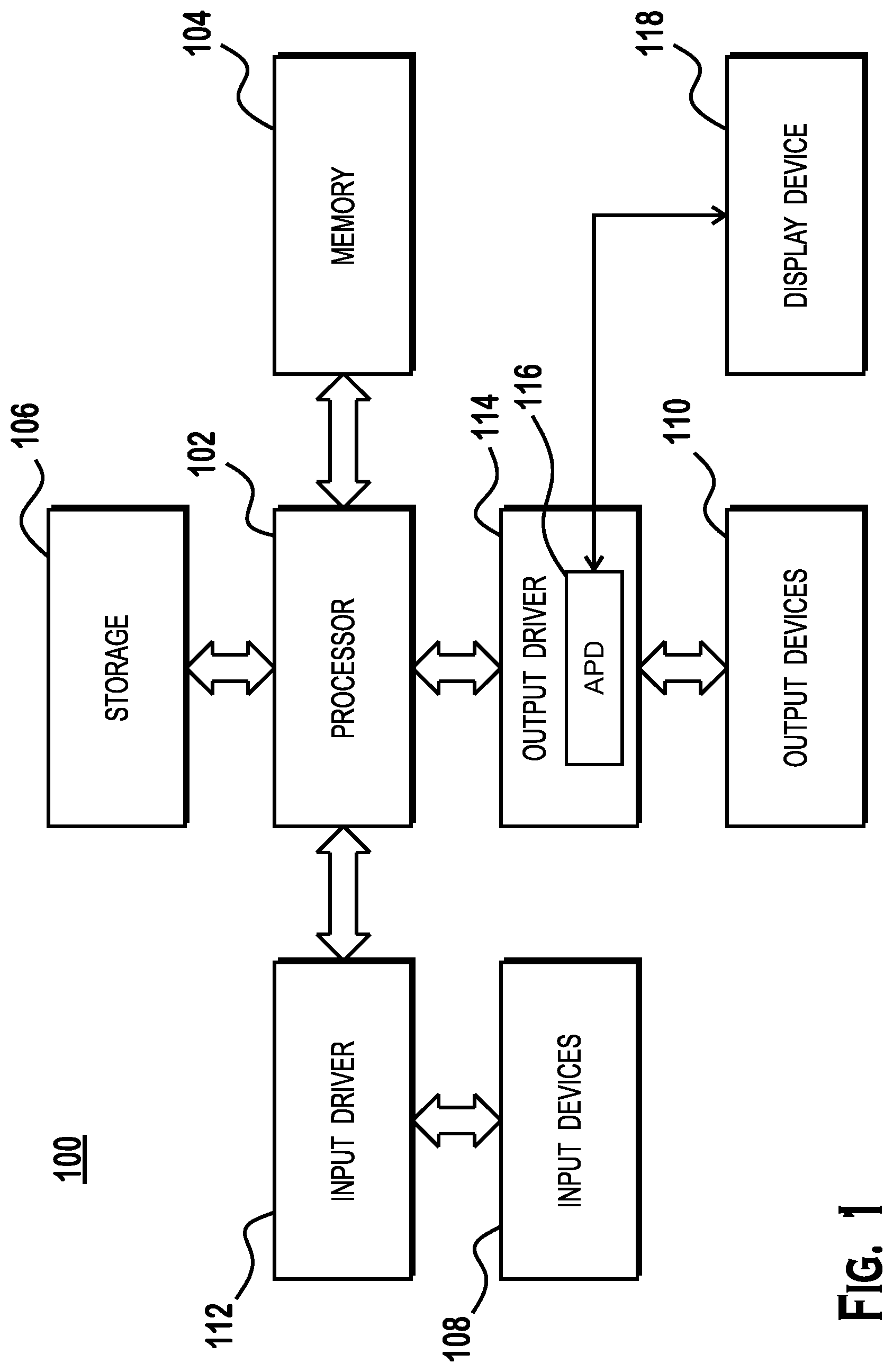 Patent US11782838 Figure 1 – Command processor prefetch techniques