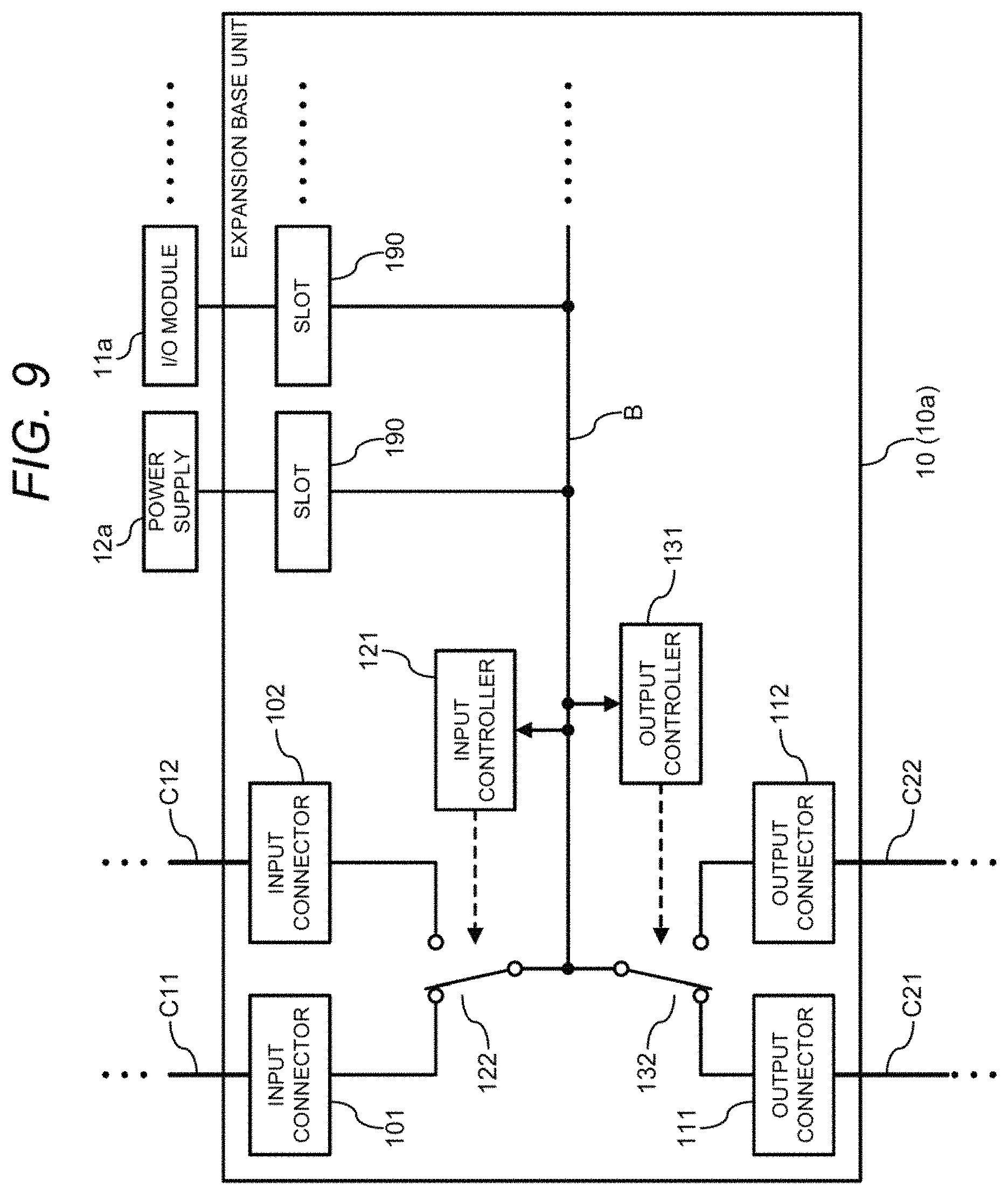 Patent US11782857 Figure 9 – Expansion base unit, control device, control system, and control method