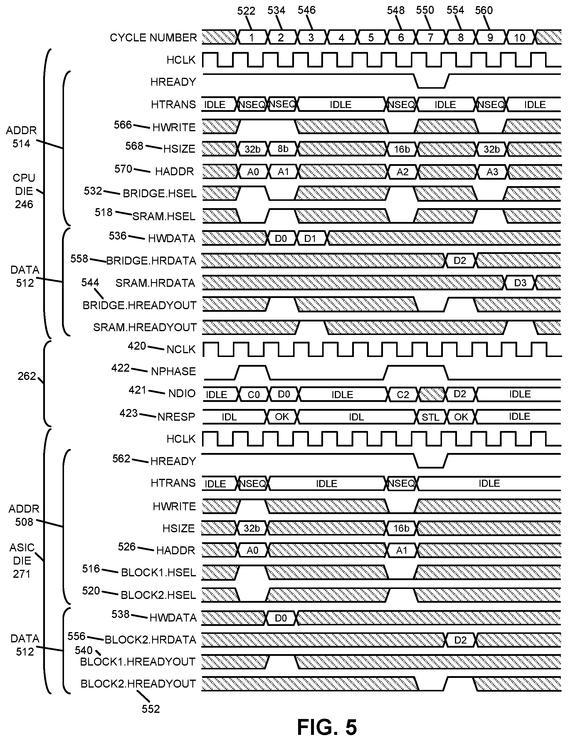 Patent US11782858 Figure 6 – Seamlessly integrated microcontroller chip