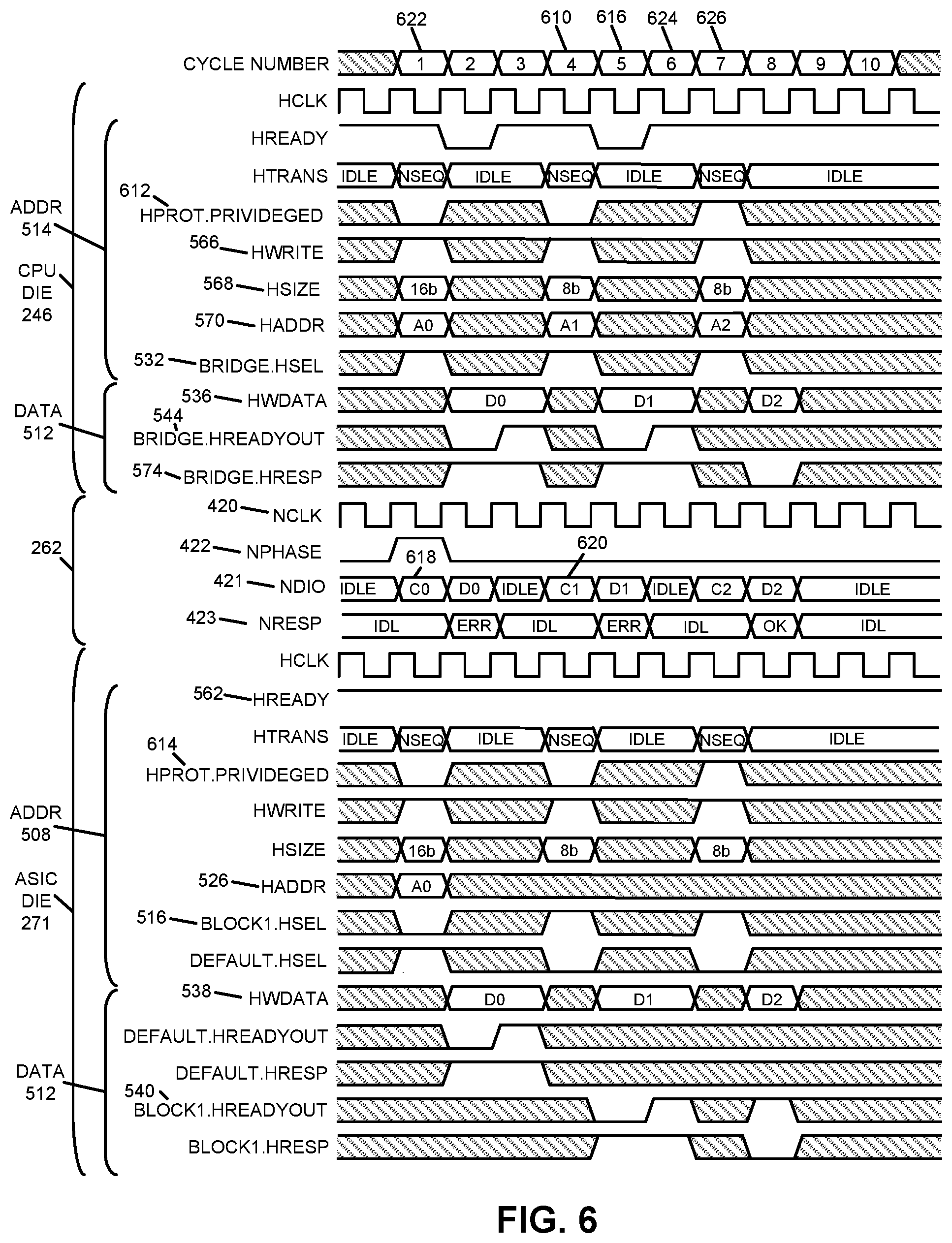 Patent US11782858 Figure 7 – Seamlessly integrated microcontroller chip