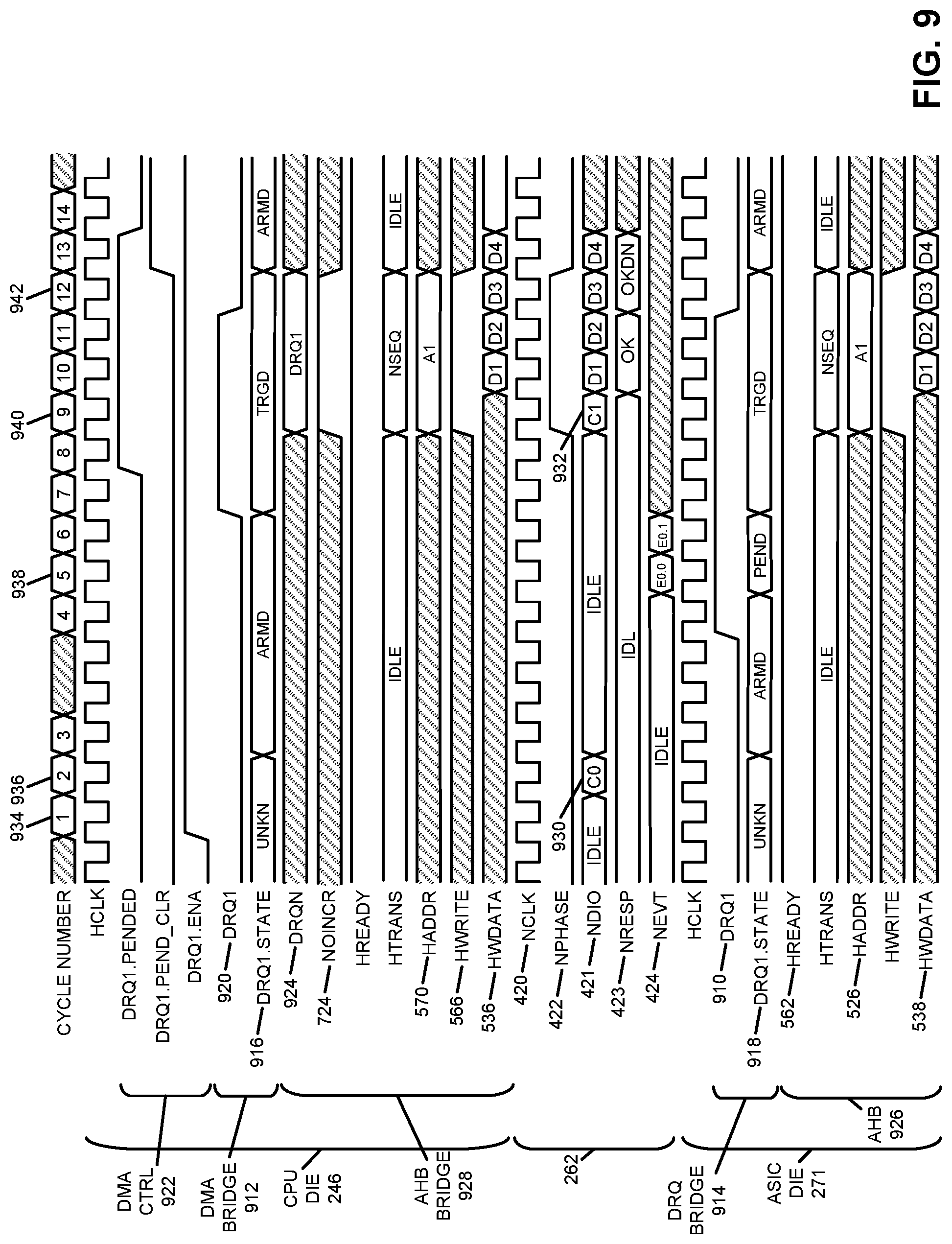 Patent US11782858 Figure 10 – Seamlessly integrated microcontroller chip