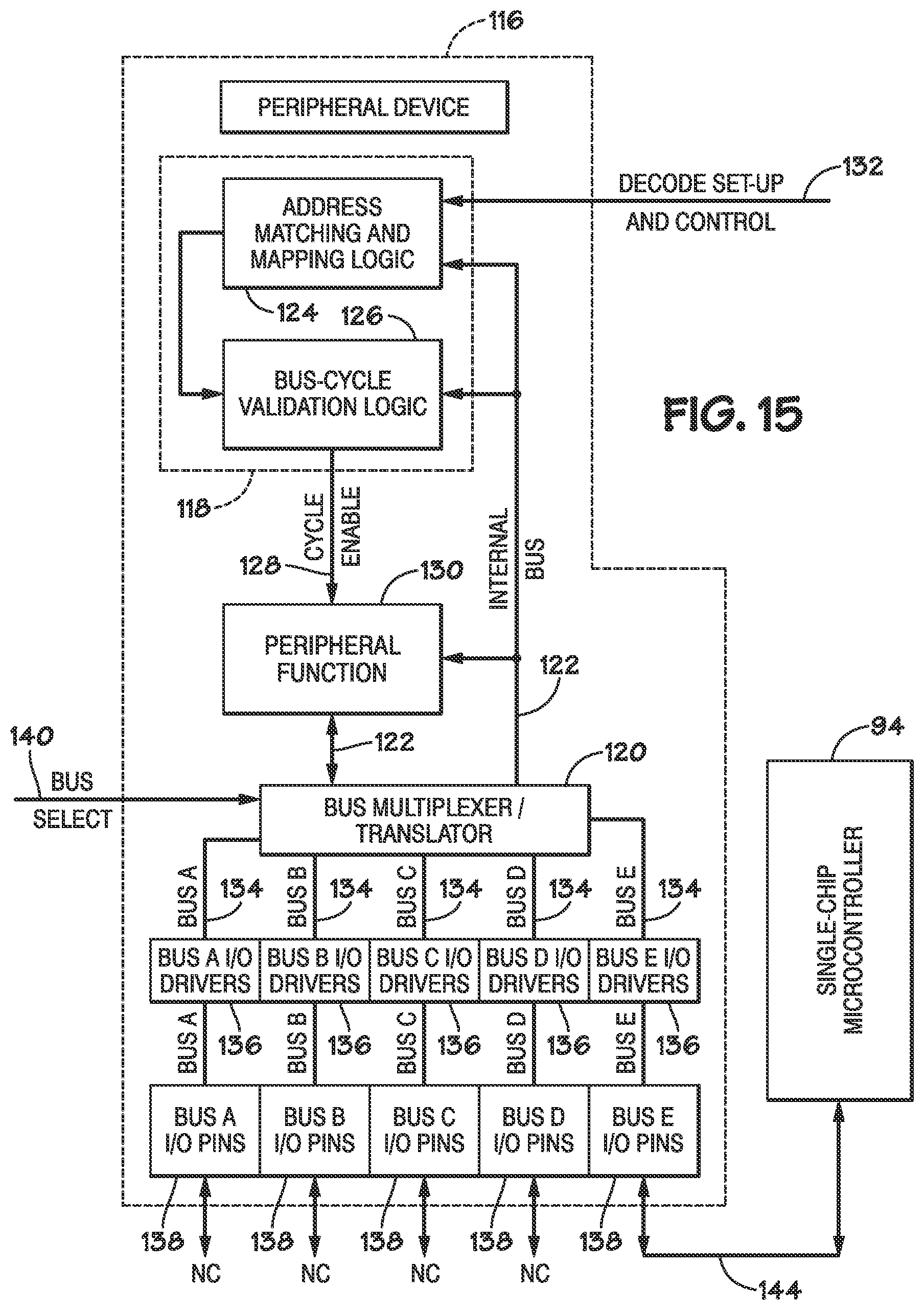 Patent US11782859 Figure 13 – Methods and systems for devices with self-selecting bus decoder