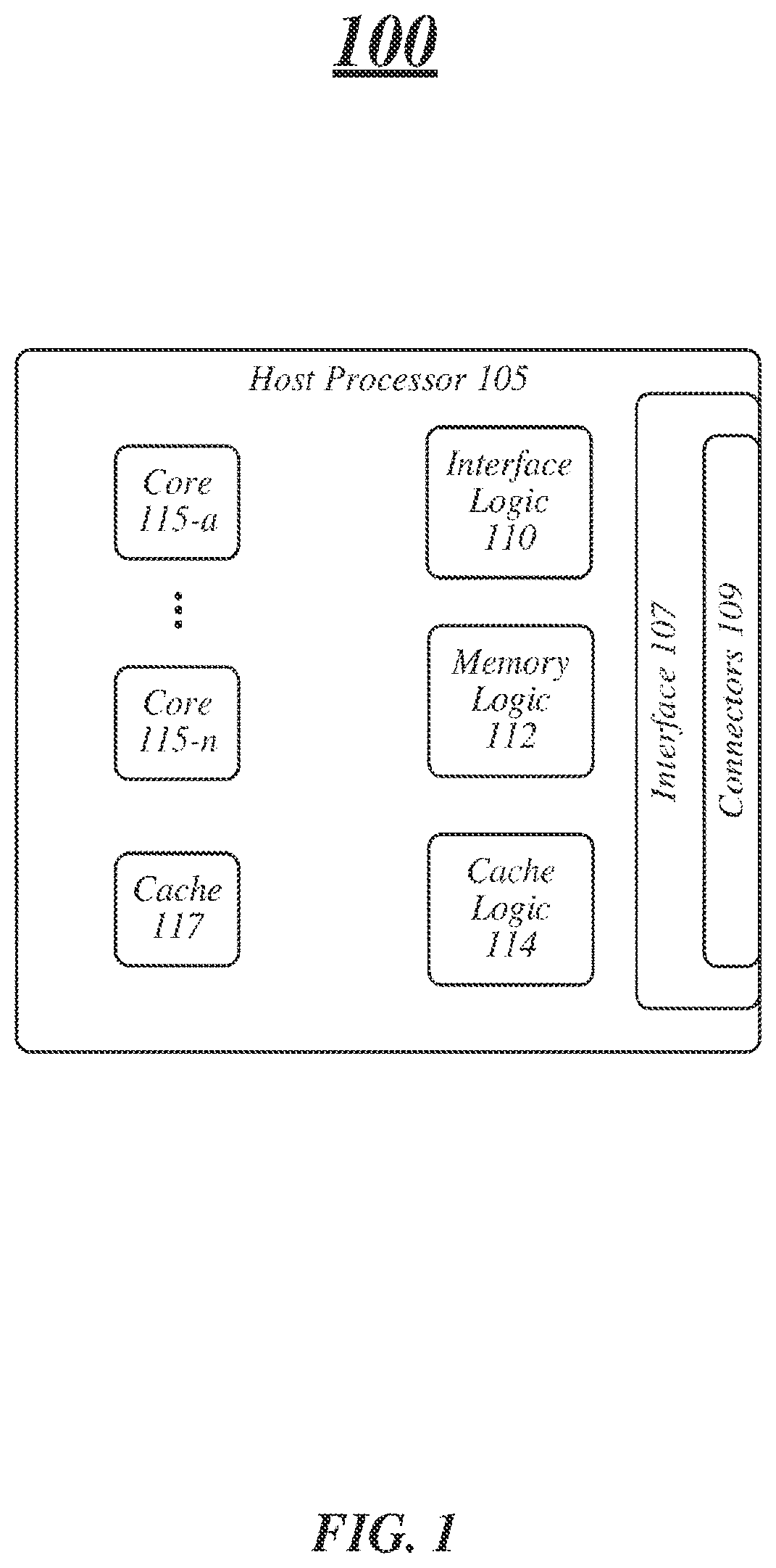 Patent US11782866 Figure 1 – Techniques to support mulitple interconnect protocols for an interconnect