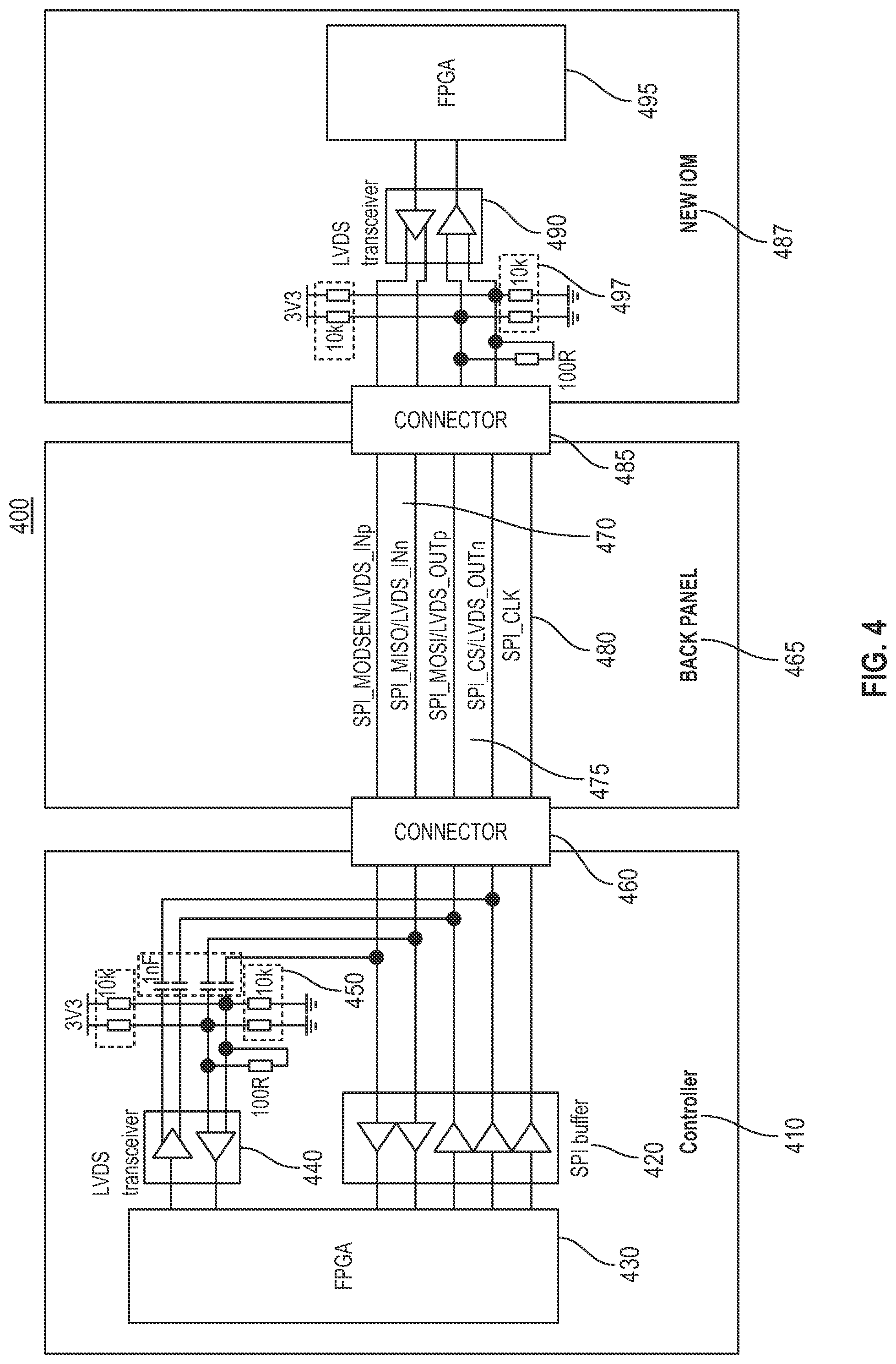 Patent US11782867 Figure 4 – Method to improve communication speed in existing control system
