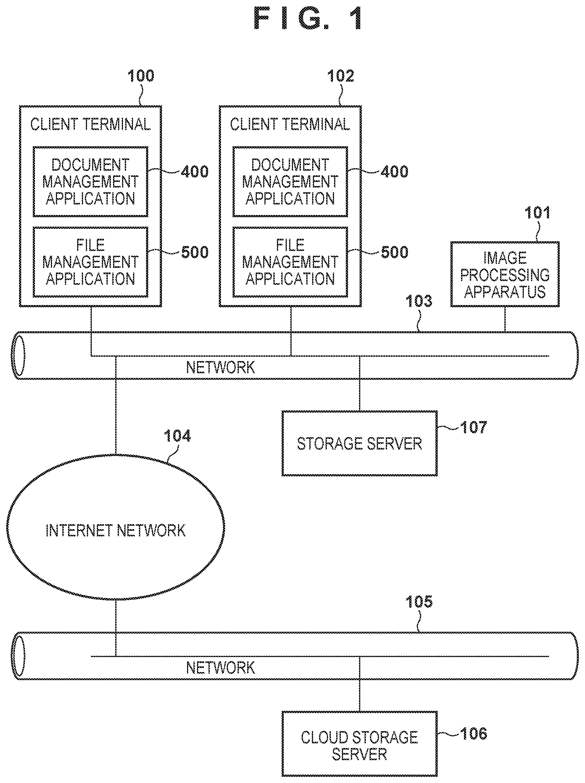 Patent US11782876 Figure 1 – Information processing apparatus, method of controlling the same, and storage medium