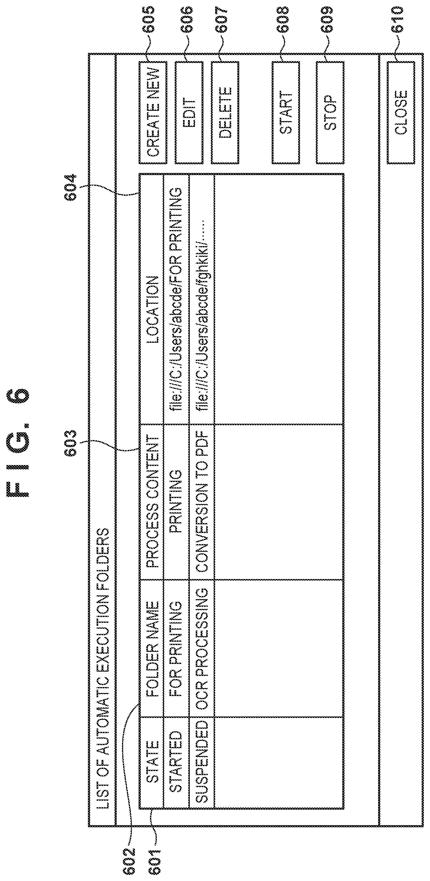 Patent US11782876 Figure 6 – Information processing apparatus, method of controlling the same, and storage medium