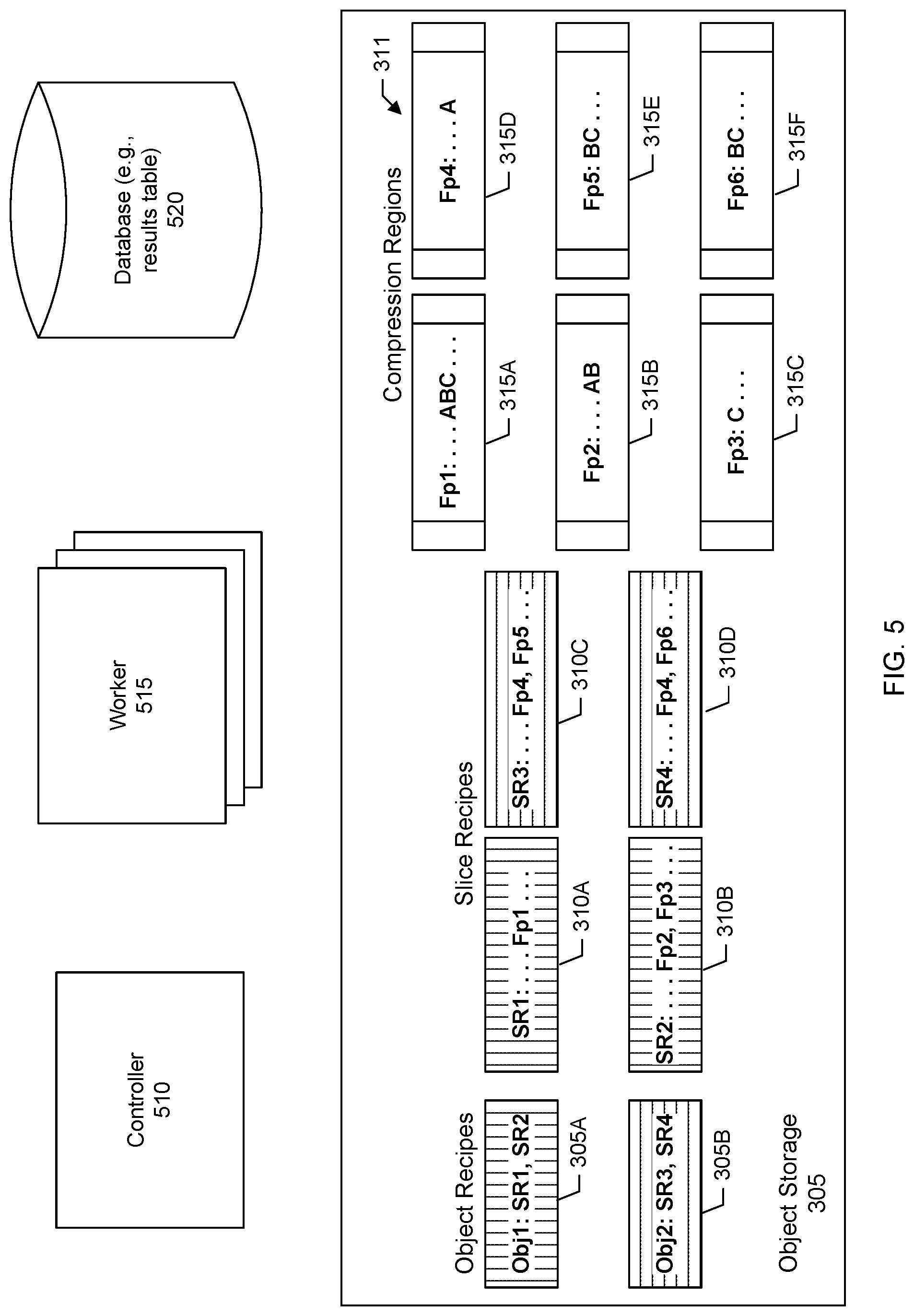 Patent US11782878 Figure 5 – Systems and methods for searching deduplicated data