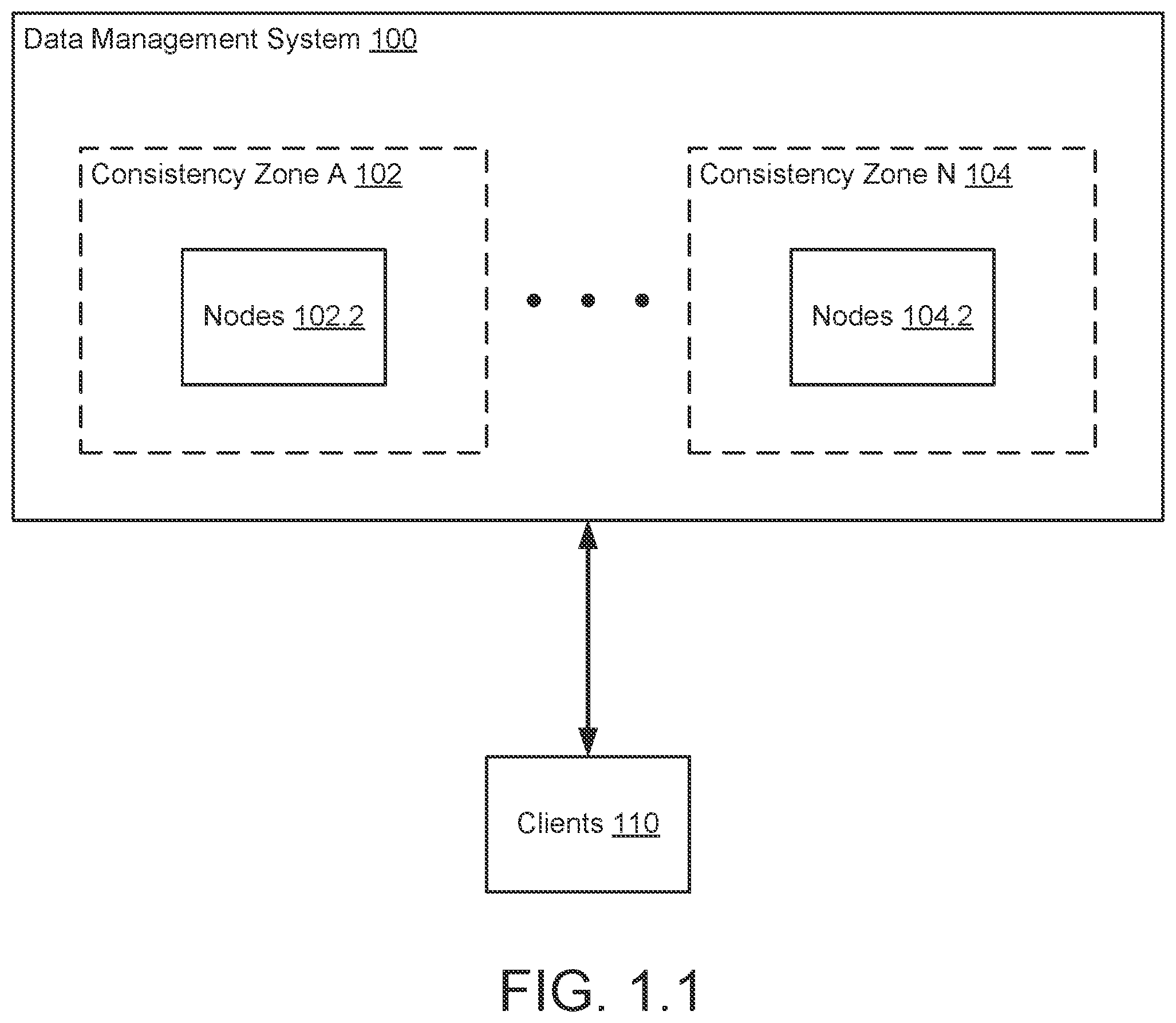 Patent US11782901 Figure 1 – Method and system for performing computations in a distributed system