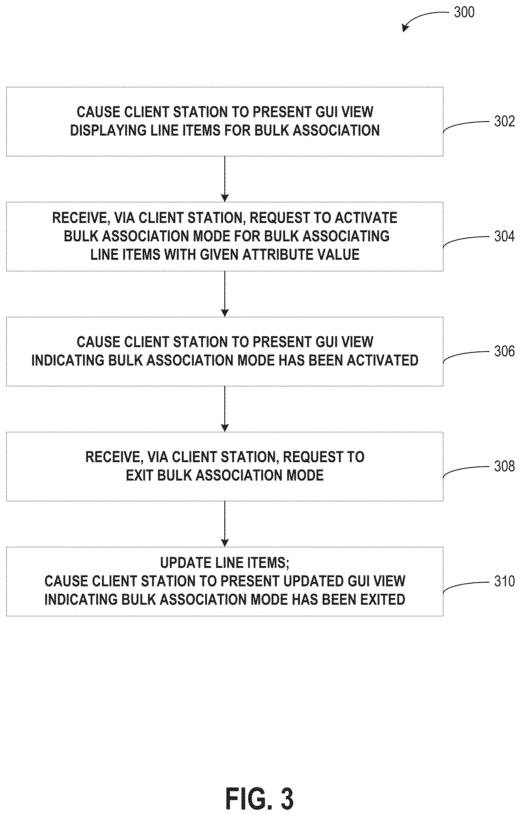 Patent US11782909 Figure 3 – Computer system and method for bulk associating attribute values with data records