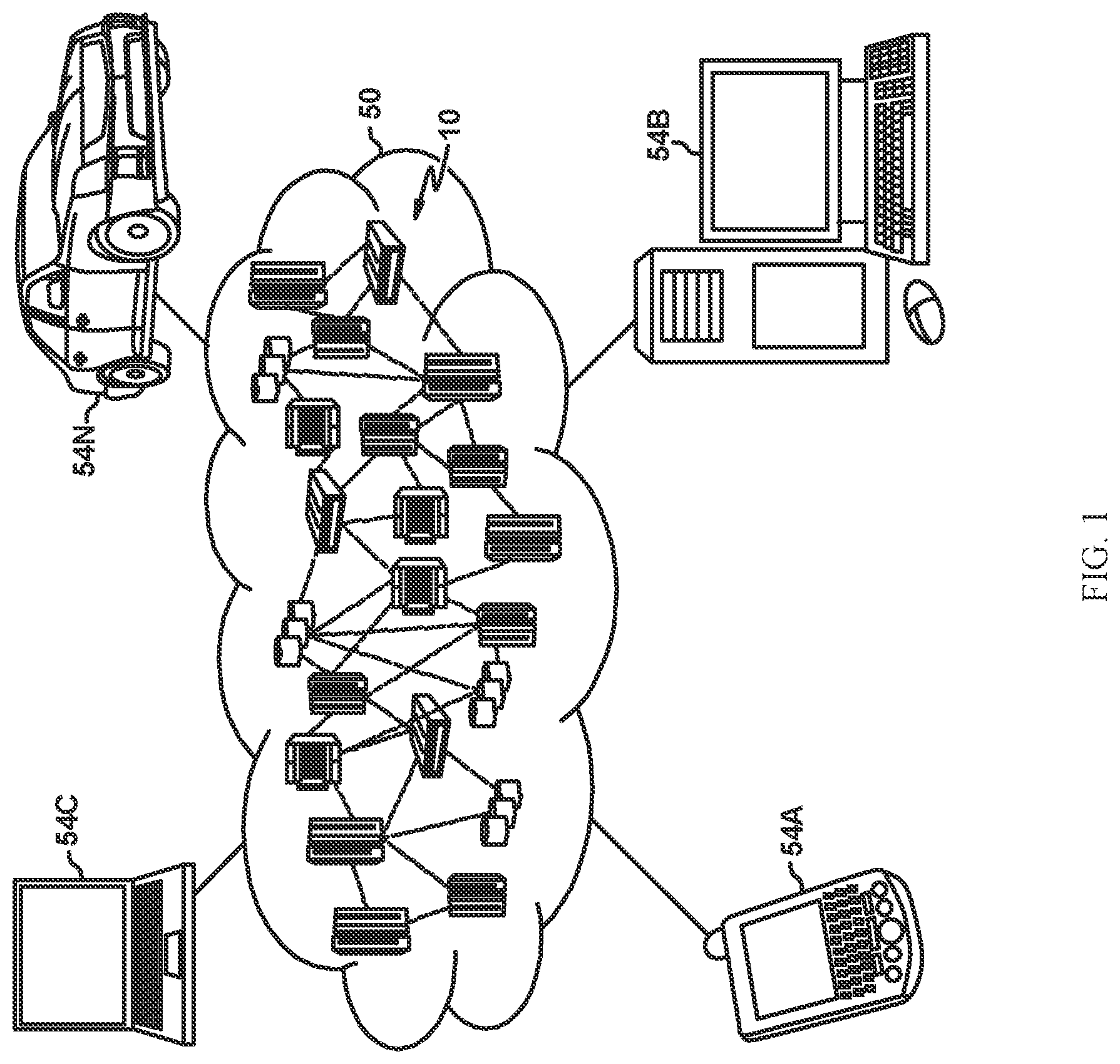 Patent US11782918 Figure 1 – Selecting access flow path in complex queries