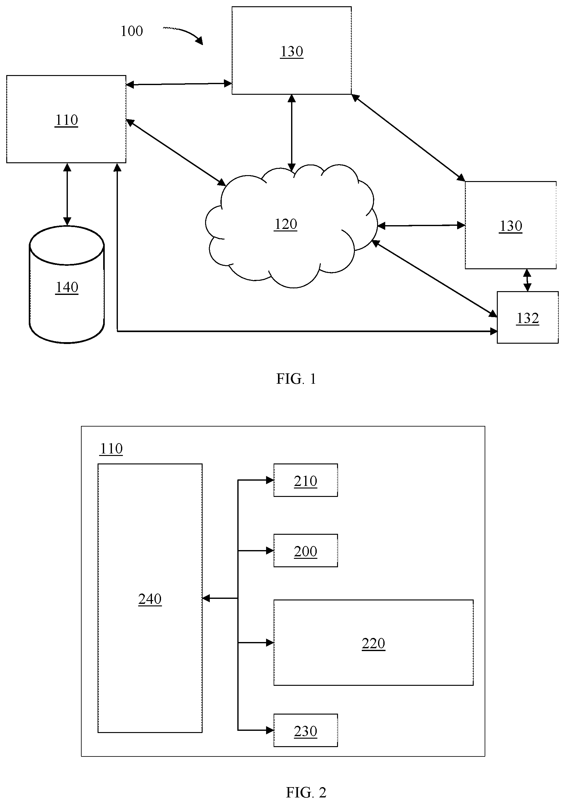 Patent US11782935 Figure 1 – Methods and devices for identifying relevant information for a first entity
