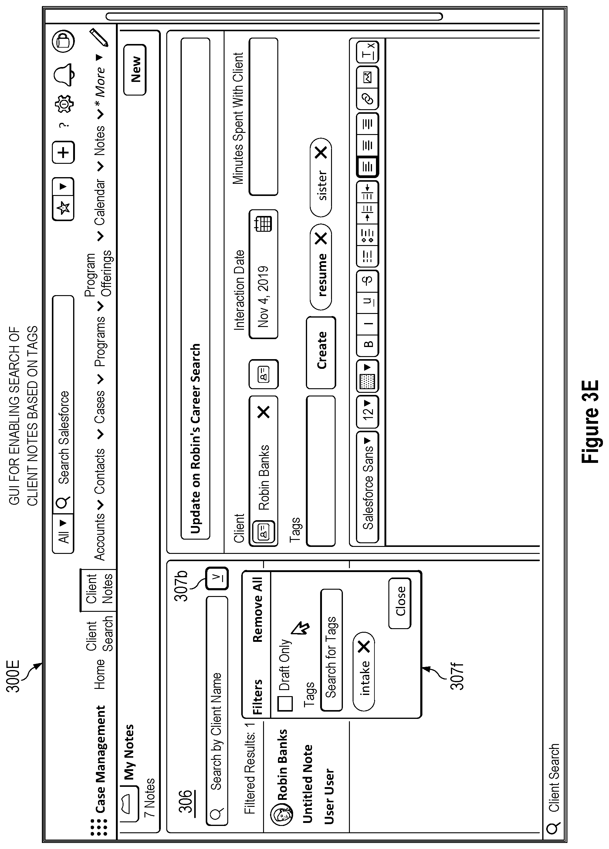 Patent US11782943 Figure 9 – Method and system for case management
