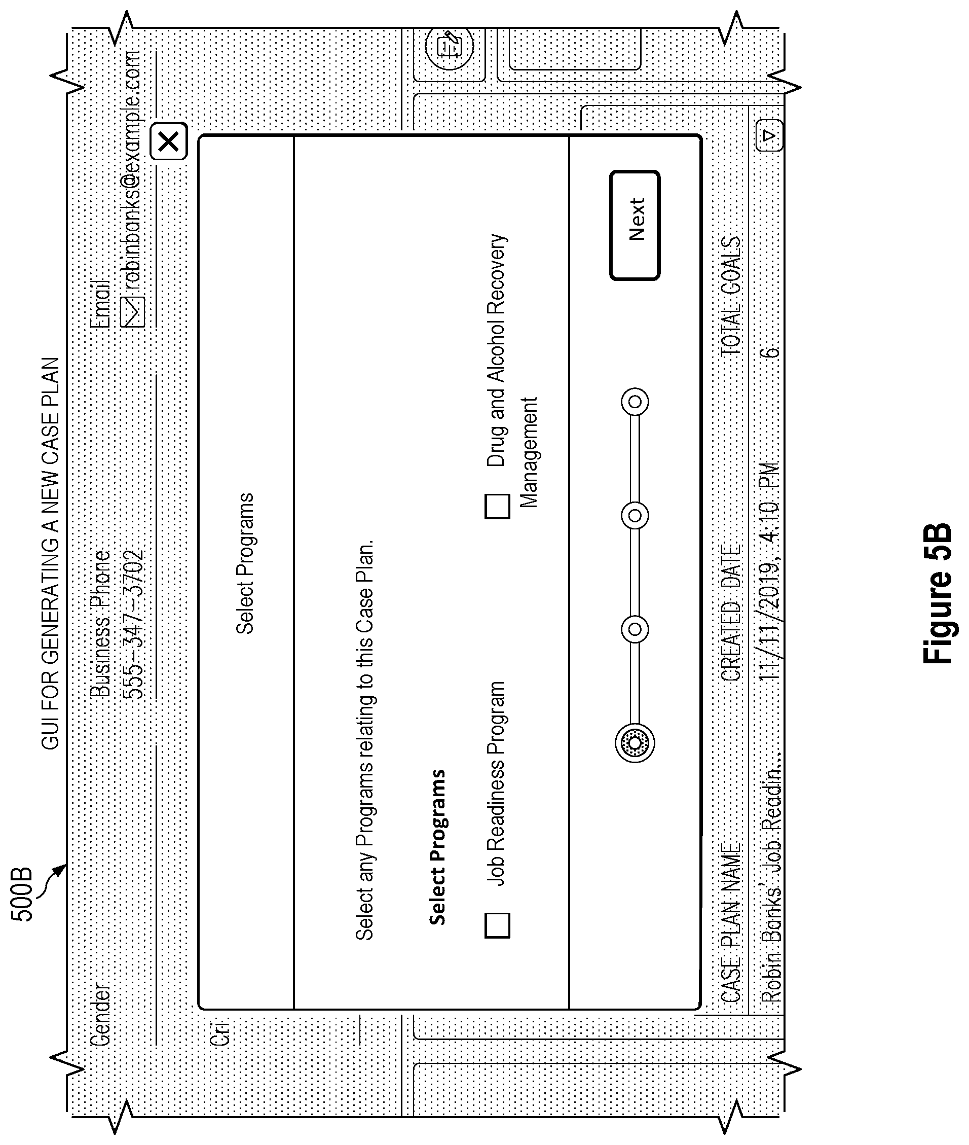 Patent US11782943 Figure 14 – Method and system for case management