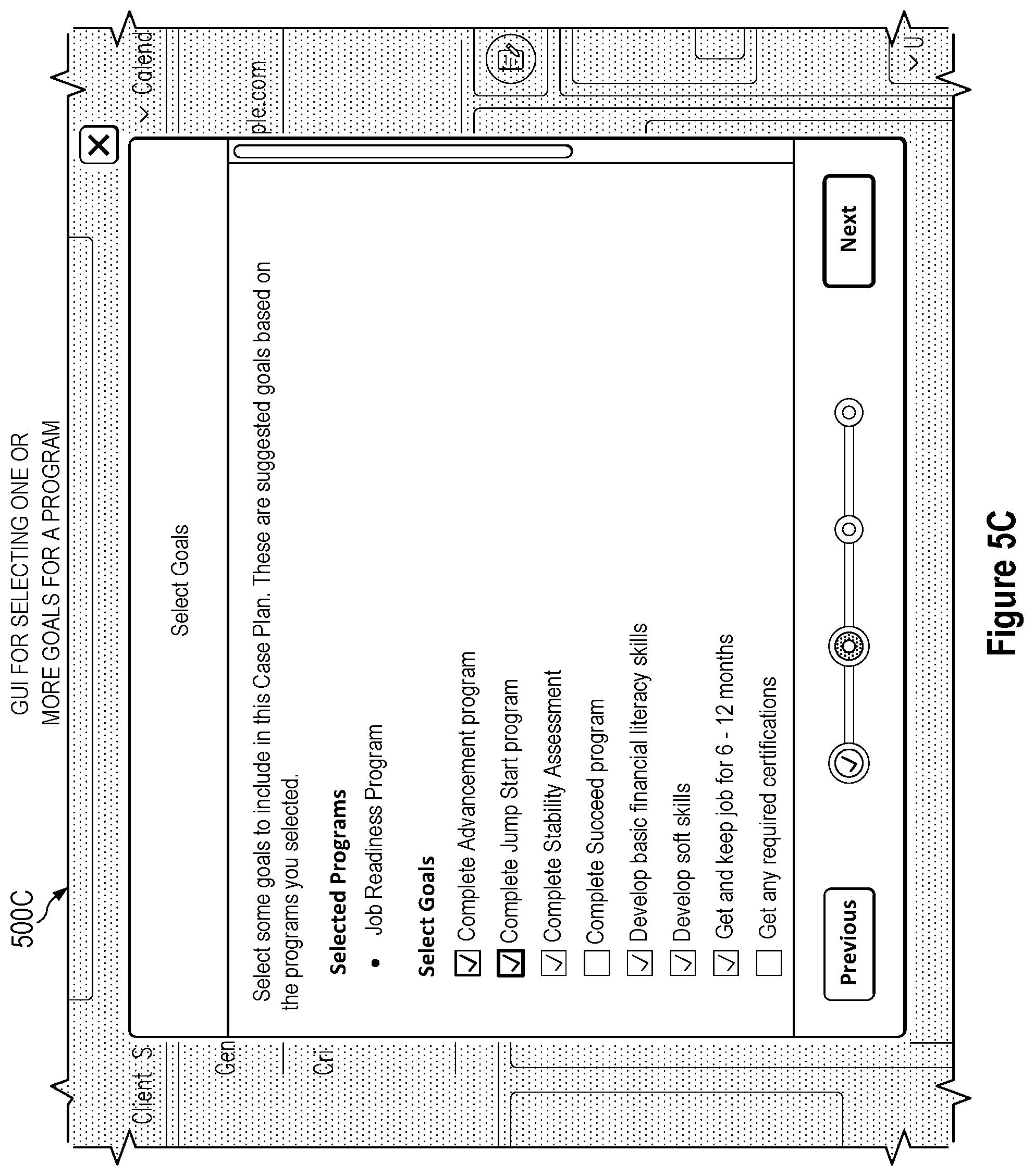 Patent US11782943 Figure 15 – Method and system for case management