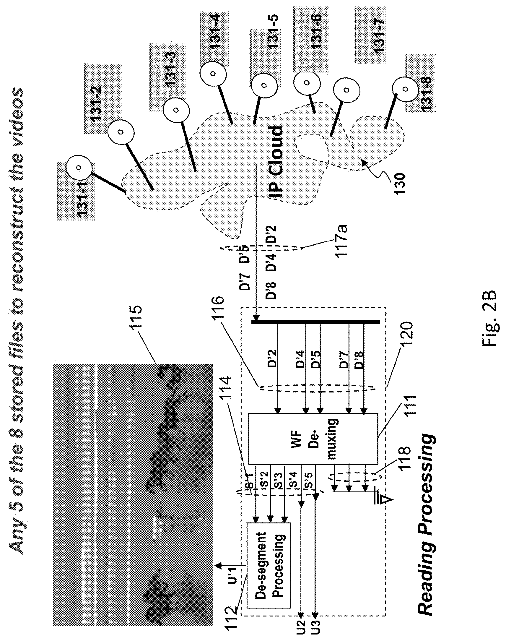 Patent US11782945 Figure 4 – Wavefront muxing and demuxing for cloud data storage and transport