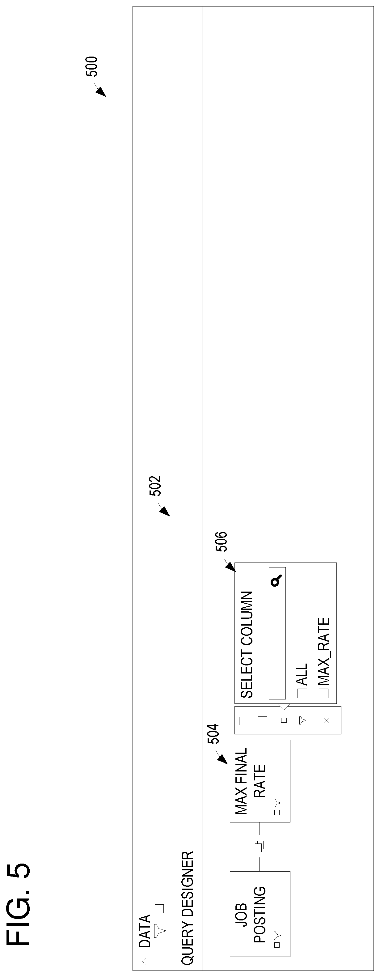 Patent US11782948 Figure 5 – Processing cartesian columns in analytics applications